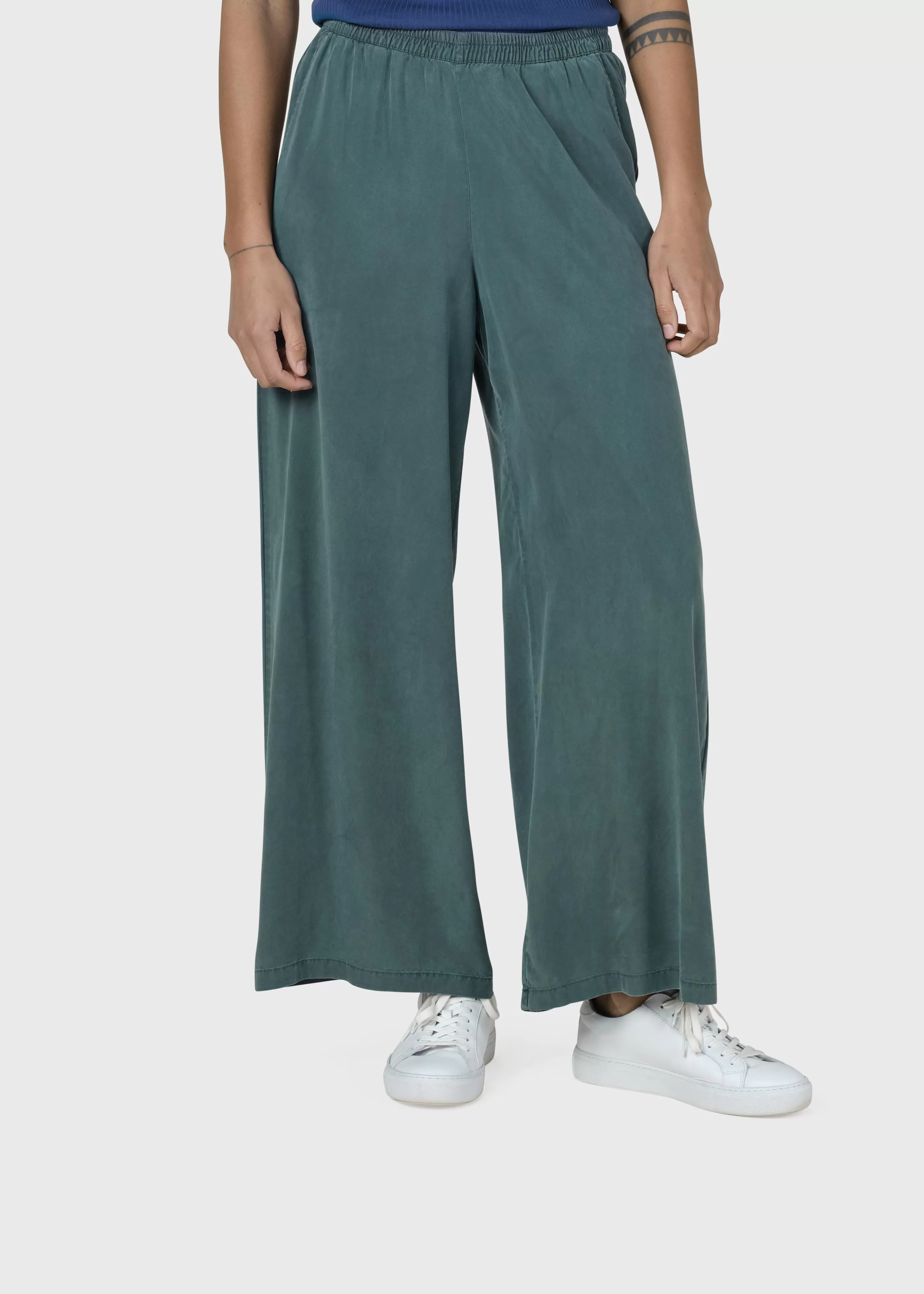 Klitmoller Collective Kaja pants - Moss Green- Hosen