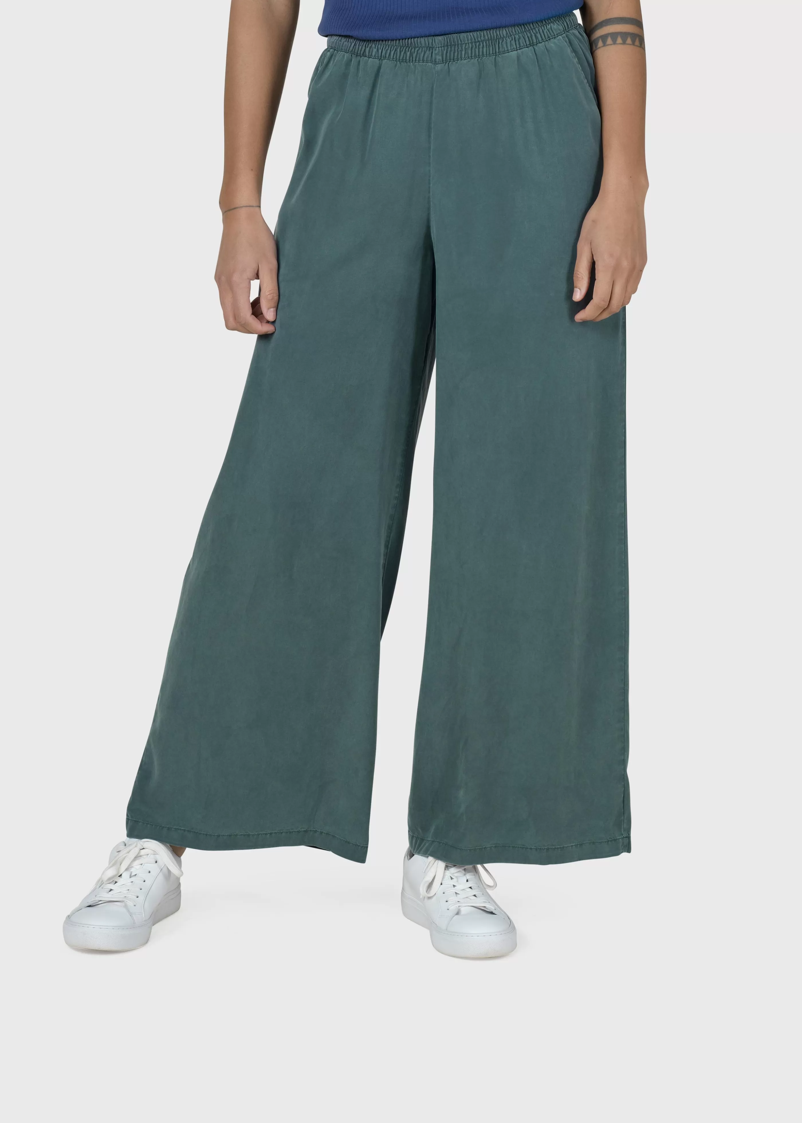 Klitmoller Collective Kaja pants - Moss Green- Hosen