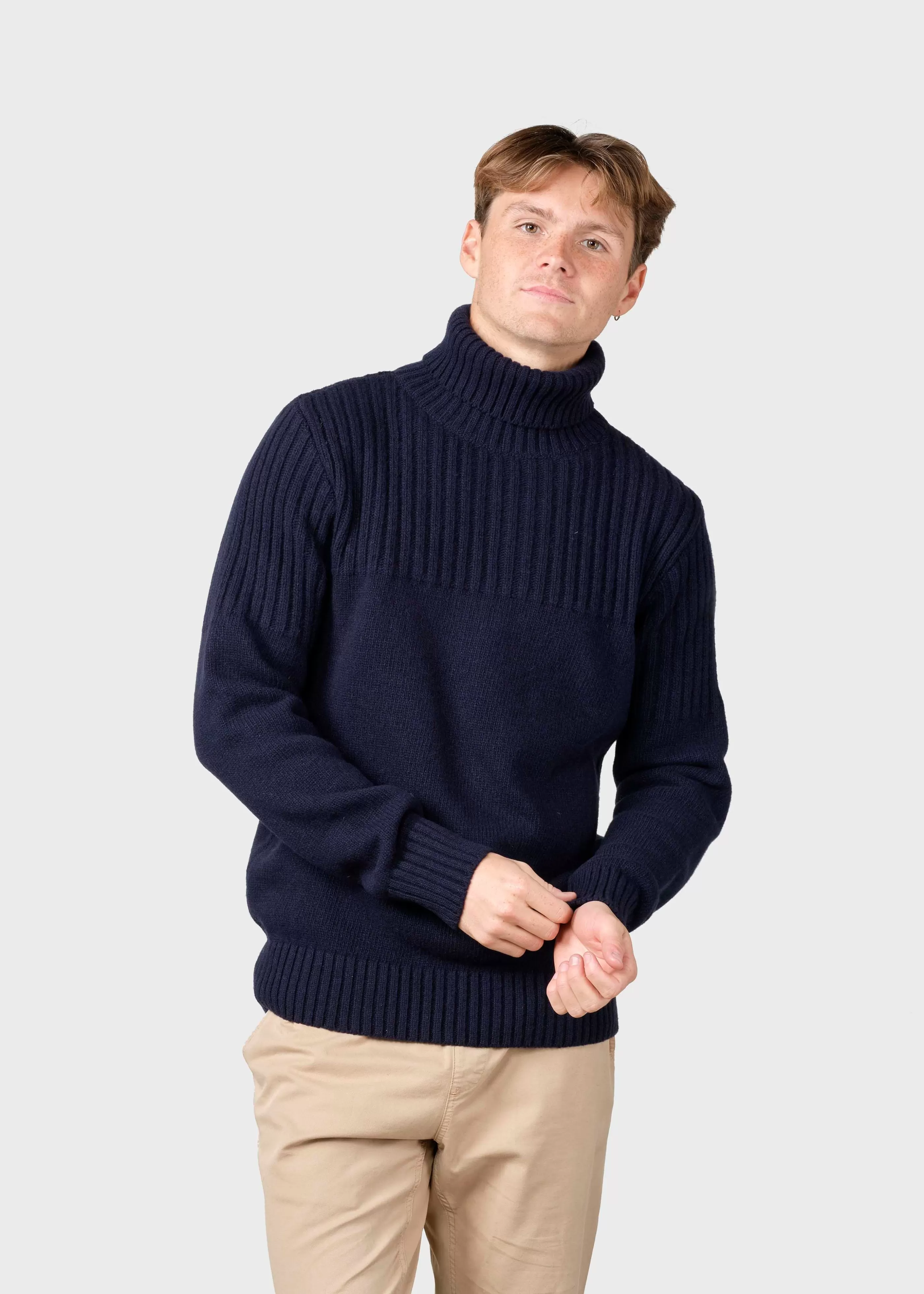 Klitmoller Collective Karlsson knit - Navy- Strick