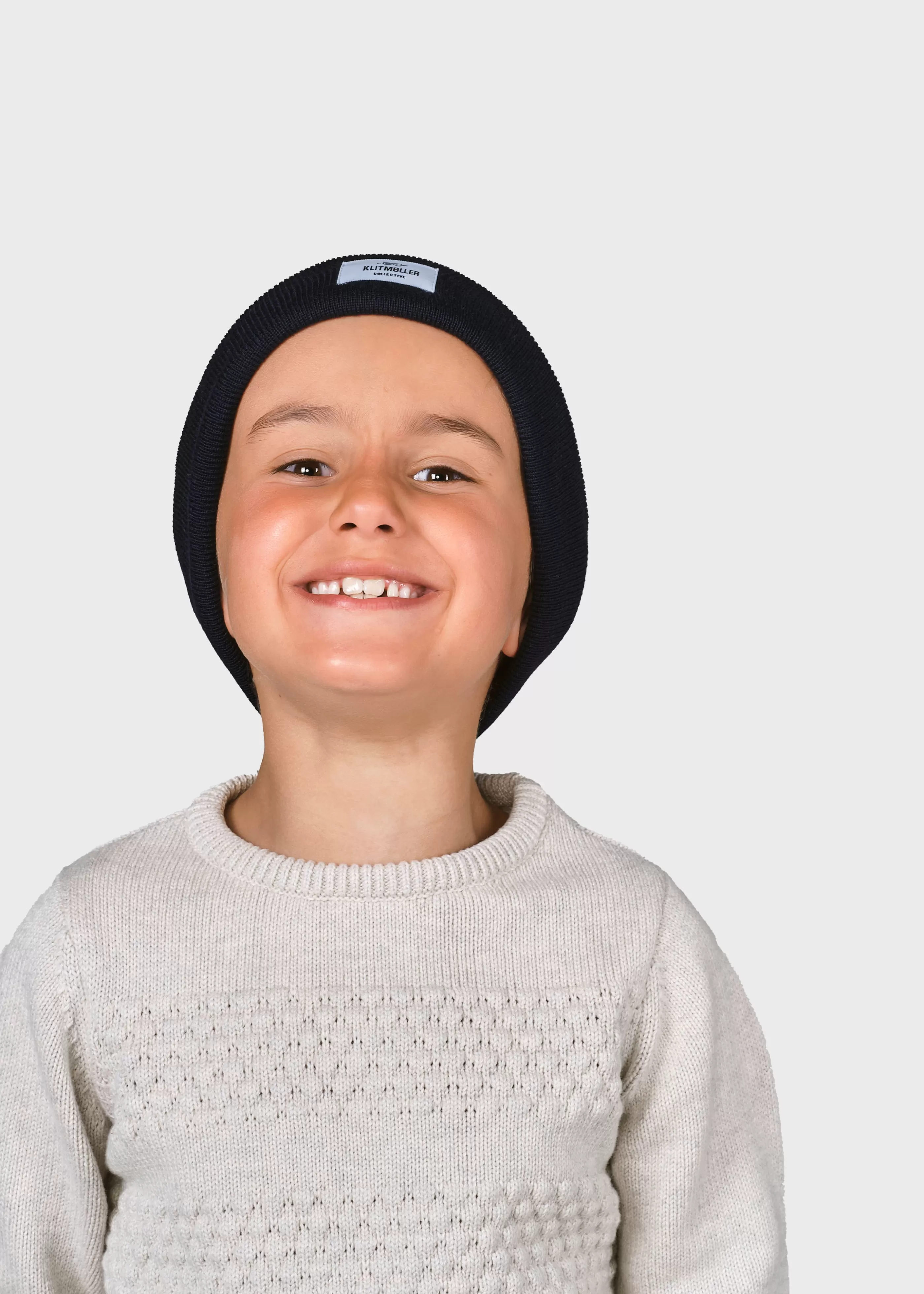 Klitmoller Collective Kids fine merino beanie - - Kinder