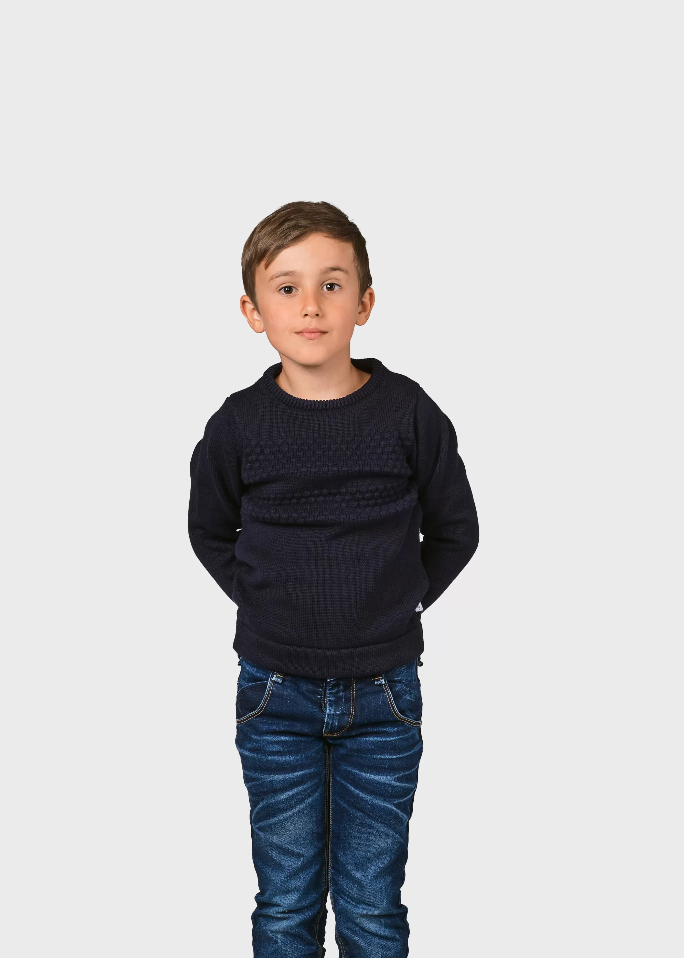 Klitmoller Collective Kids fisher cotton knit - - Kinder