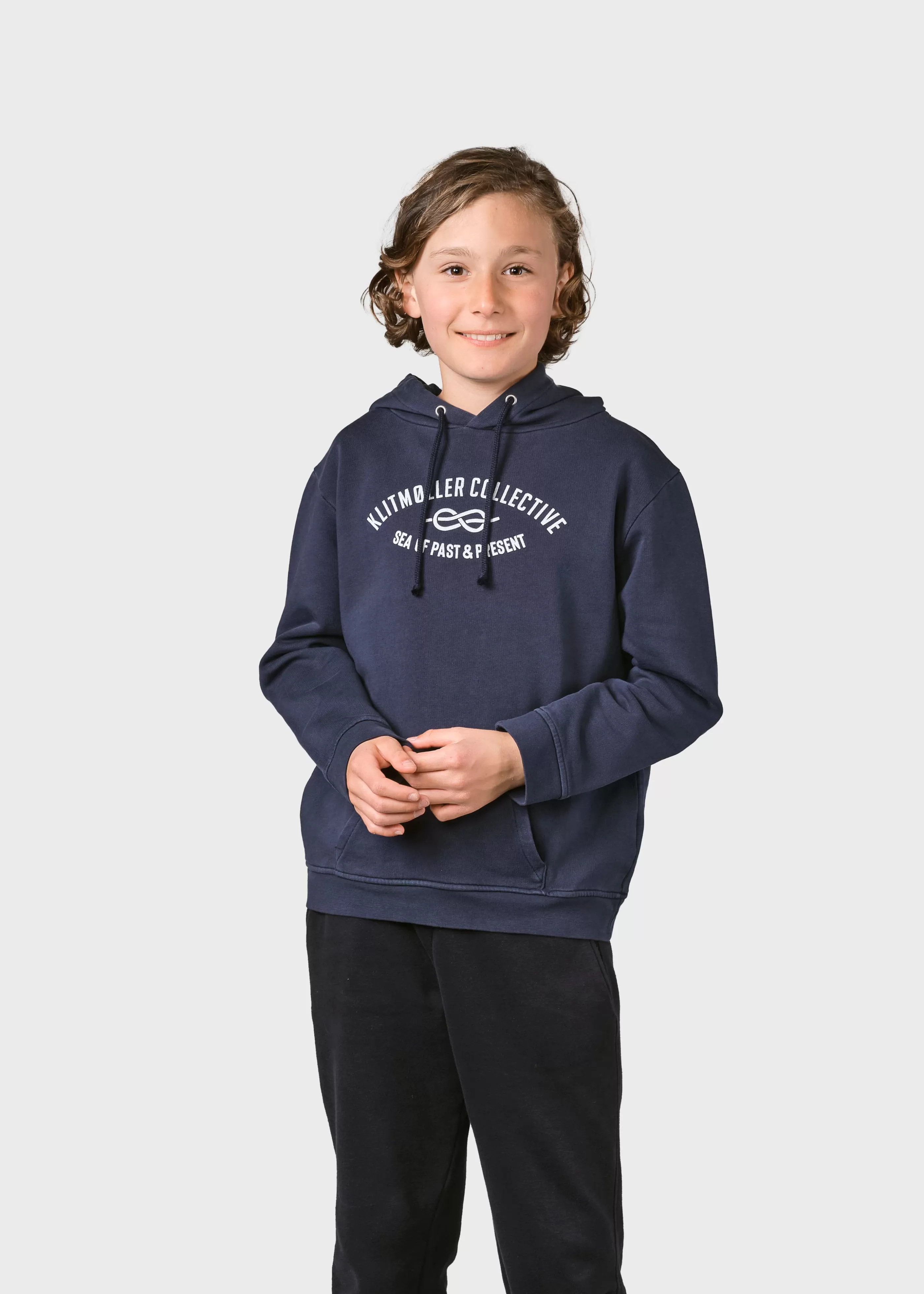 Klitmoller Collective Kids logo eye hoodie - - Kinder