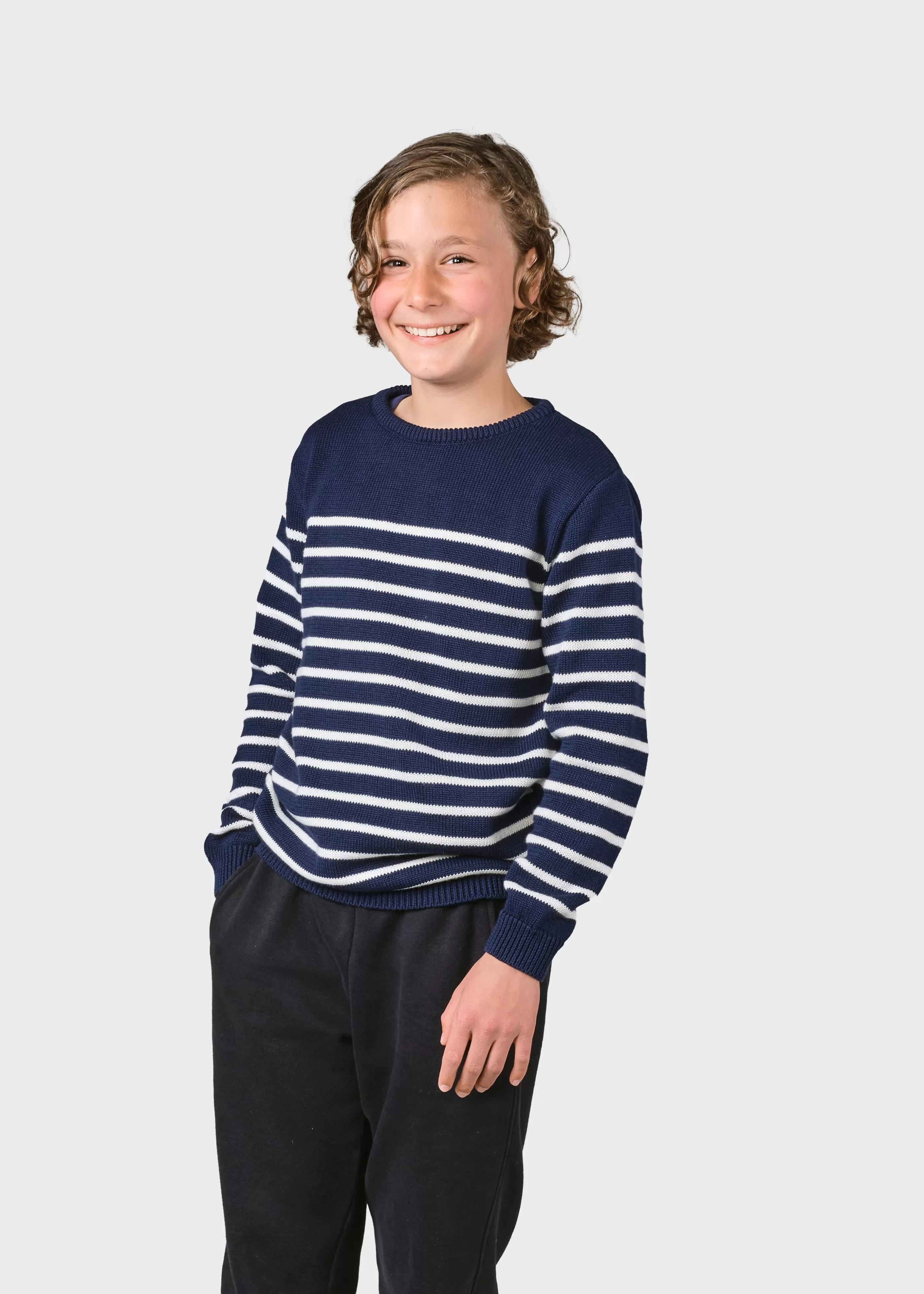 Klitmoller Collective Kids stripe cotton knit - - Kinder