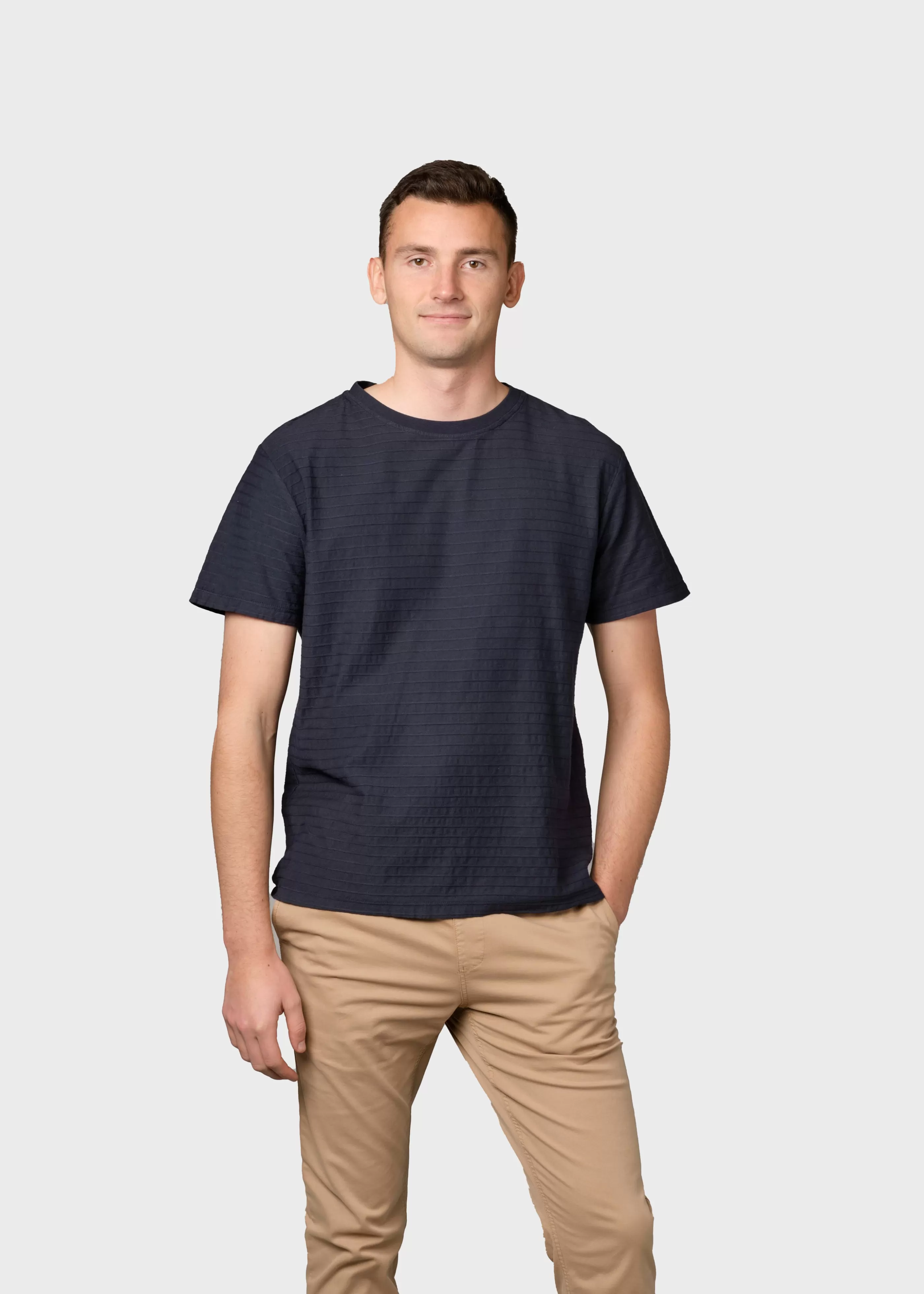 Klitmoller Collective Lauge tee - Navy- T-shirts