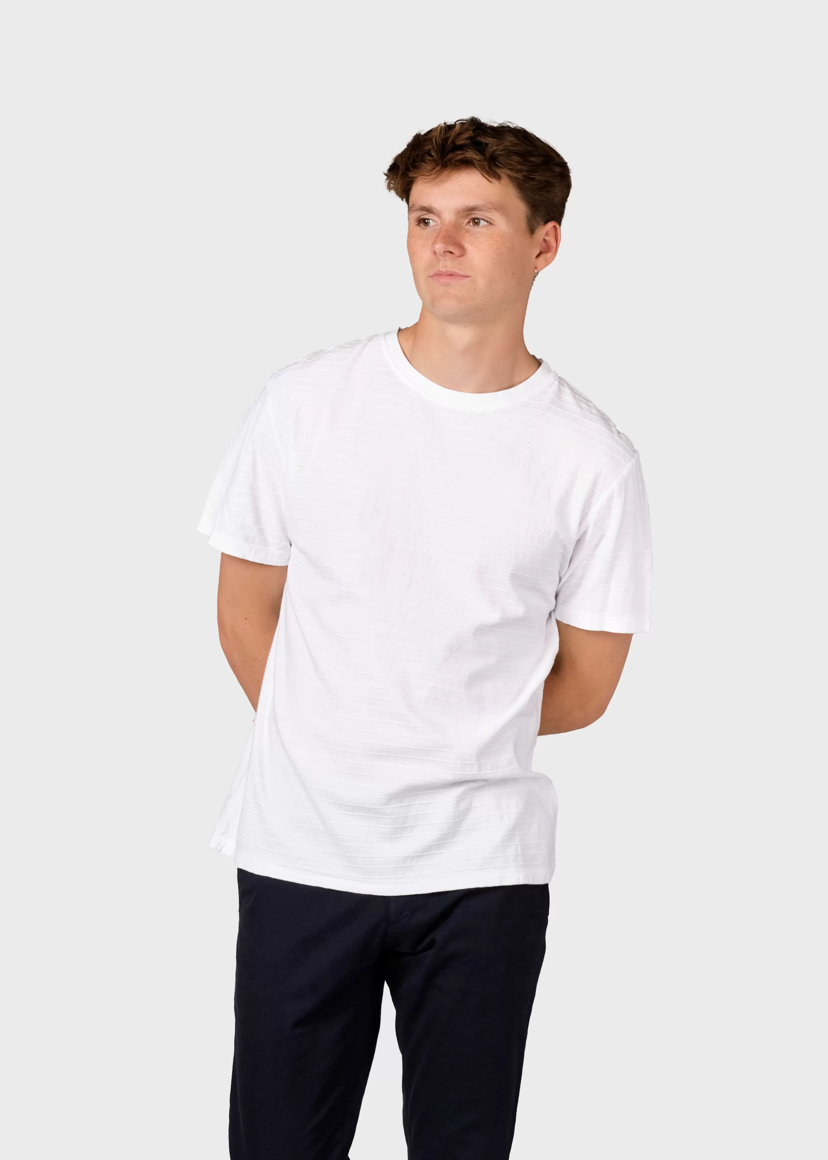 Klitmoller Collective Lauge tee - White- T-shirts