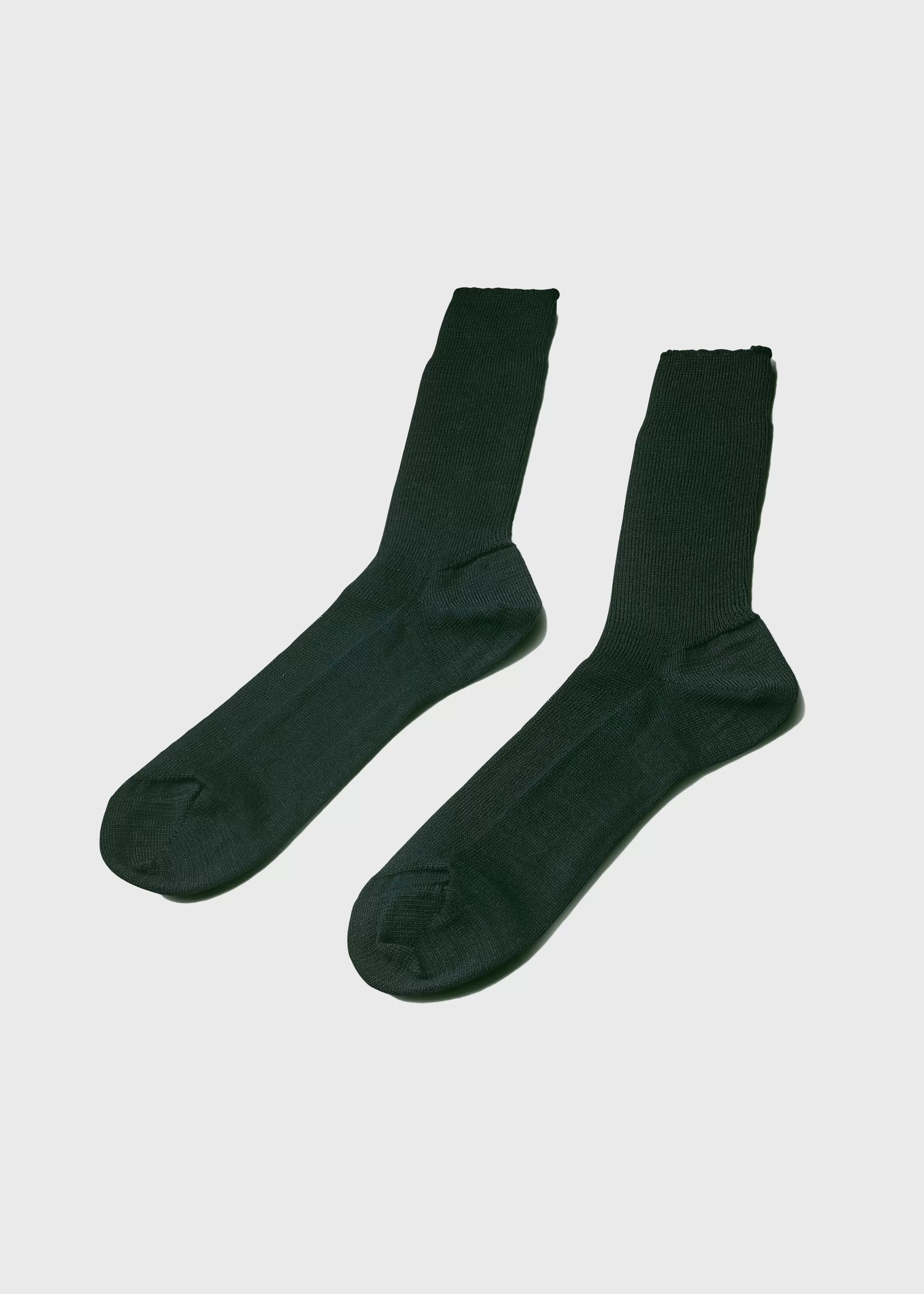 Klitmoller Collective Light merino sock - Olive- Accessories