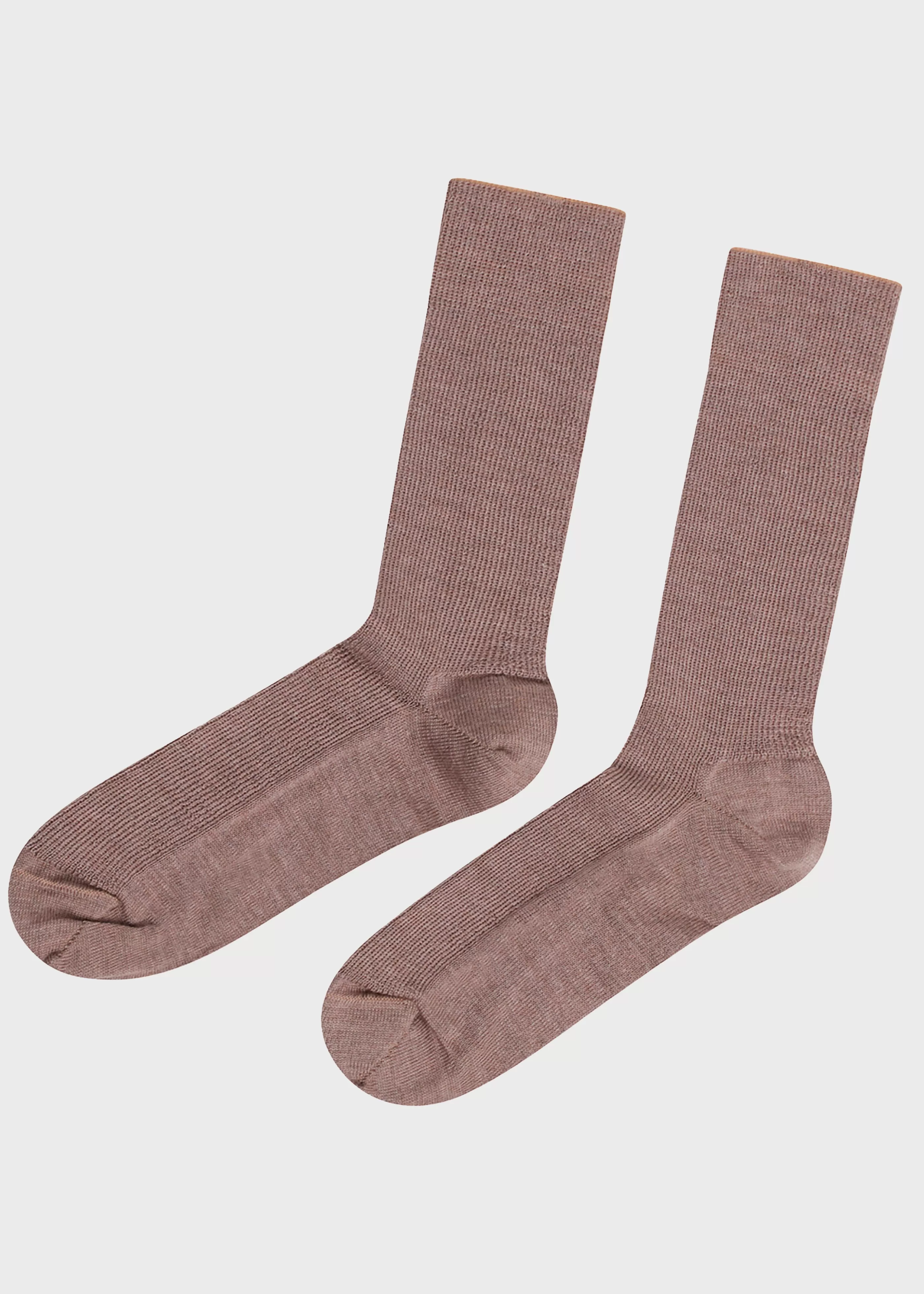 Klitmoller Collective Light merino sock - Sand- Accessories