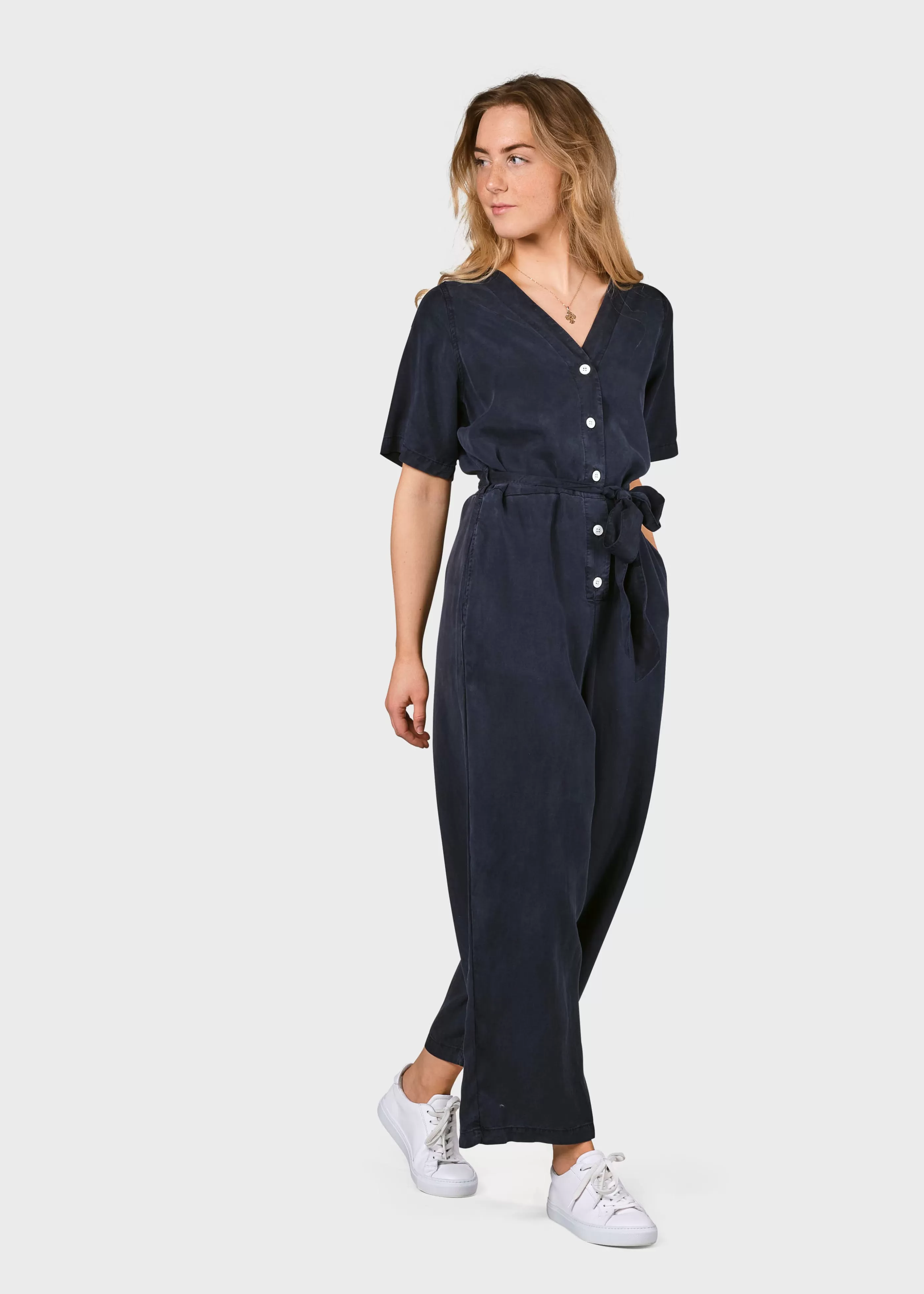 Klitmoller Collective Marna jumpsuit - Navy- Jumpsuits