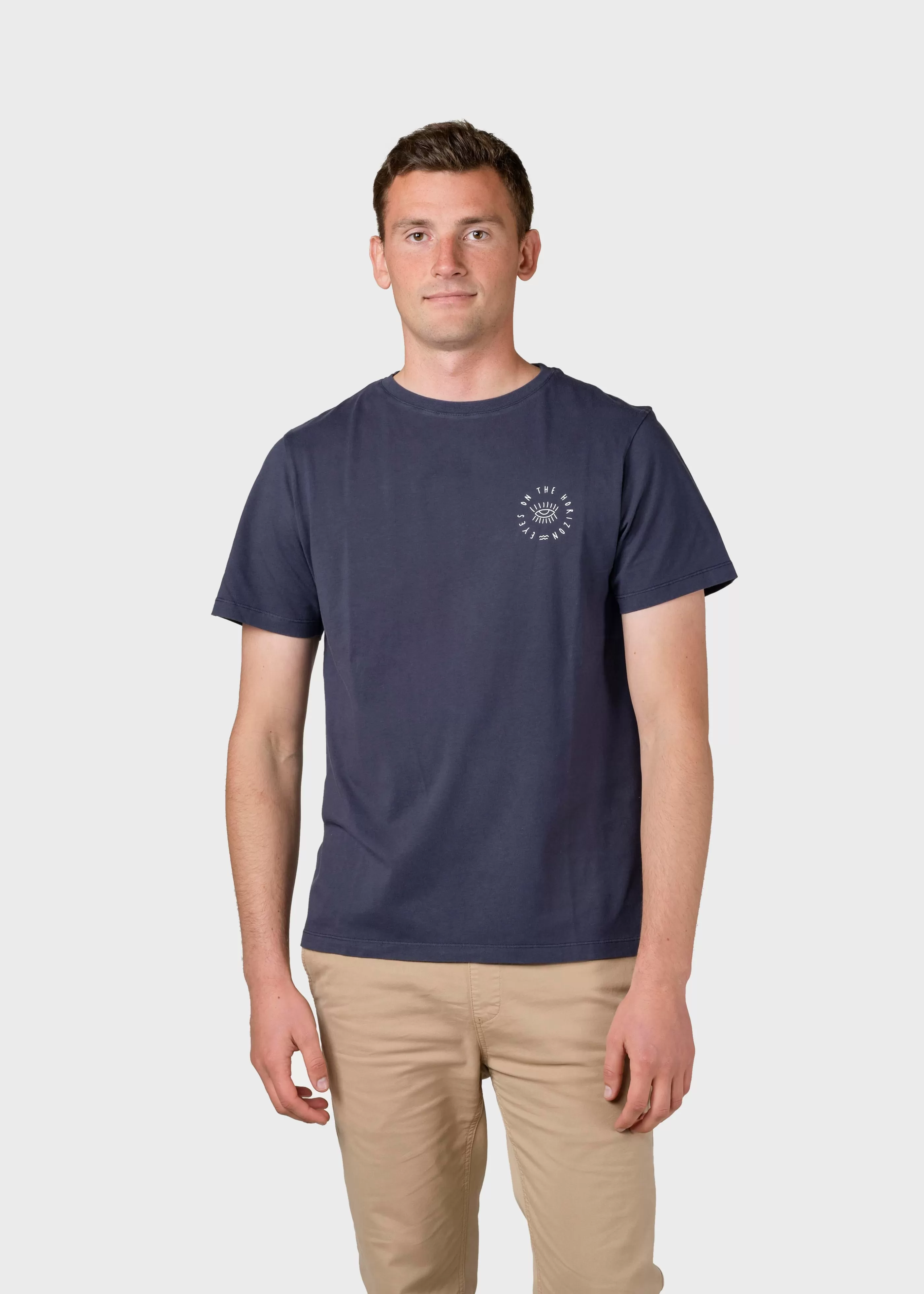 Klitmoller Collective Mico tee - Navy- T-shirts