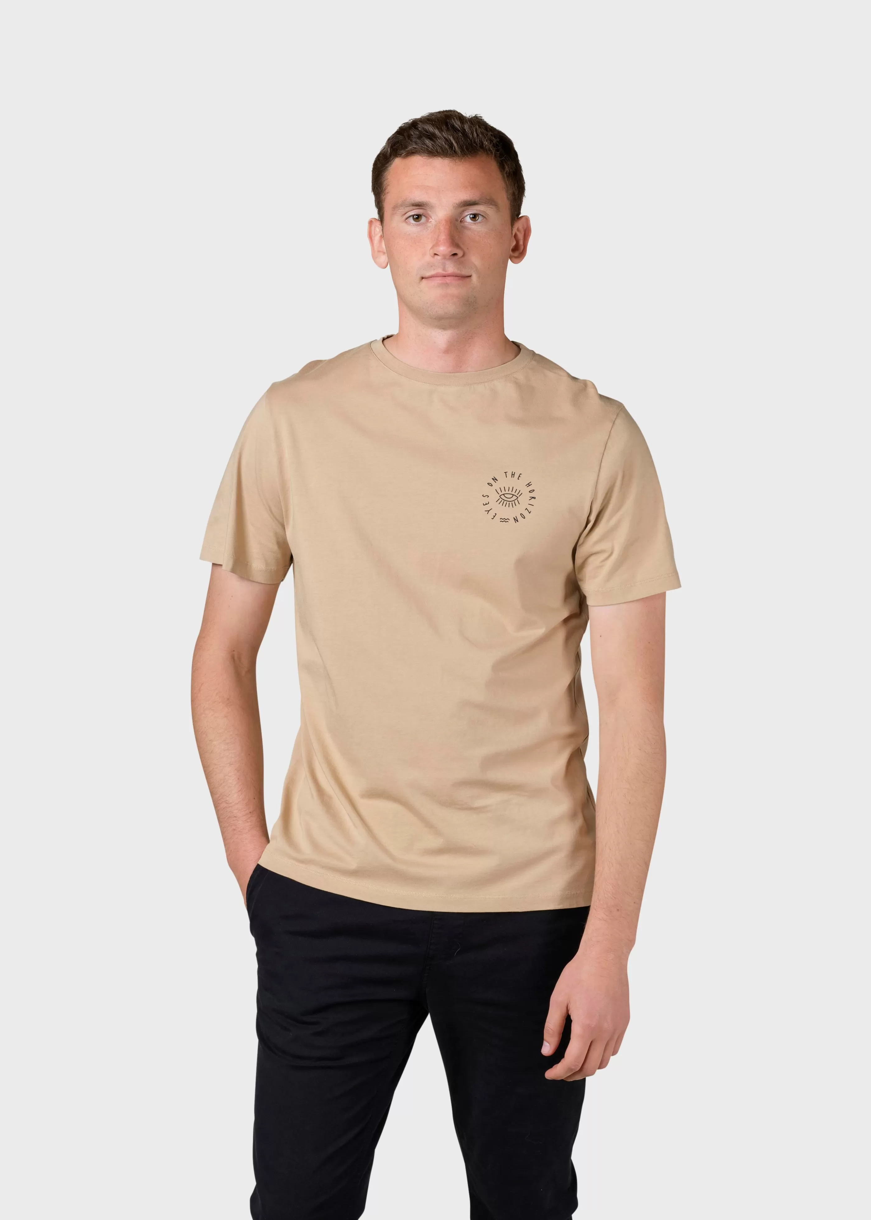 Klitmoller Collective Mico tee - Sand- T-shirts