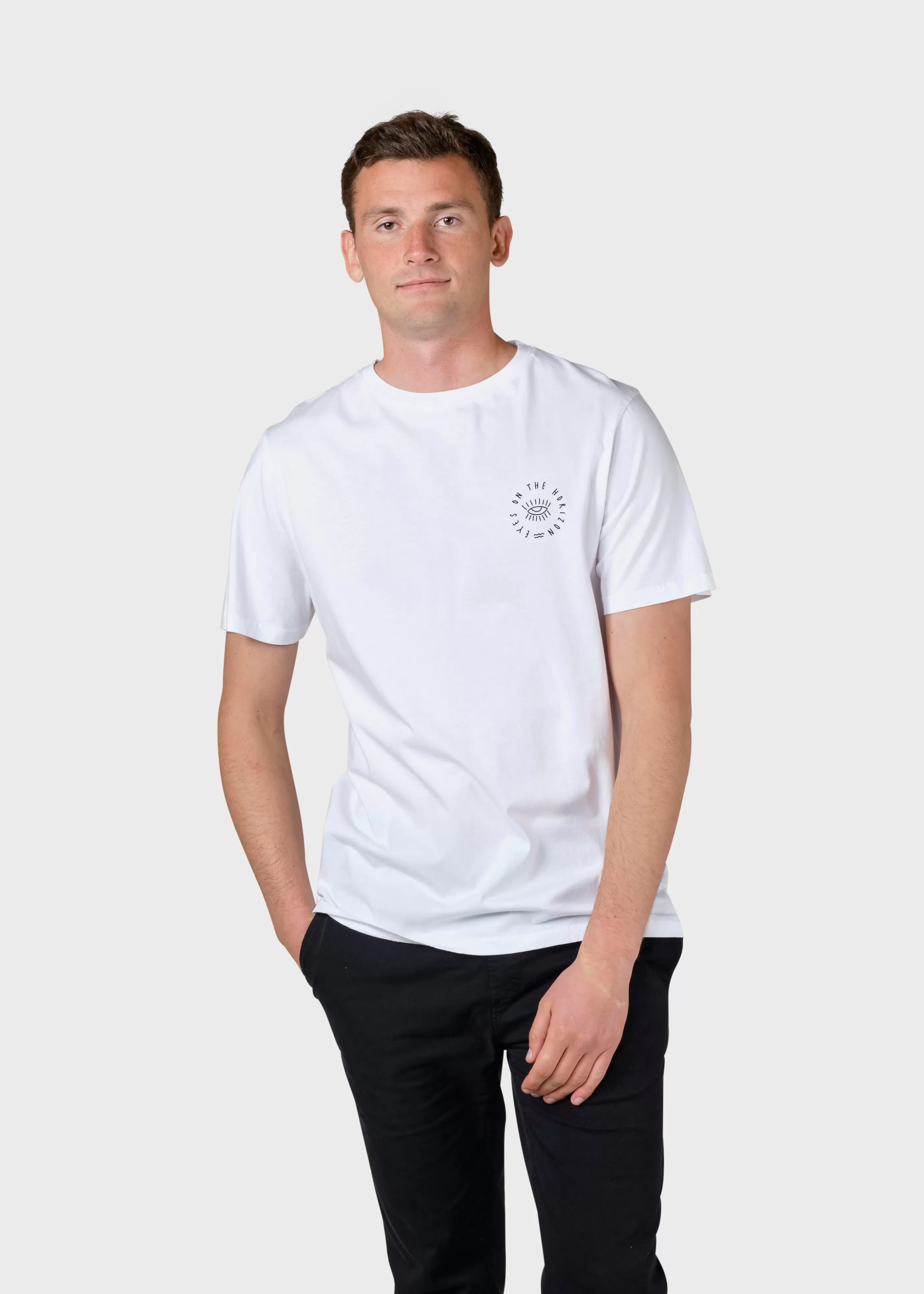 Klitmoller Collective Mico tee - White- T-shirts