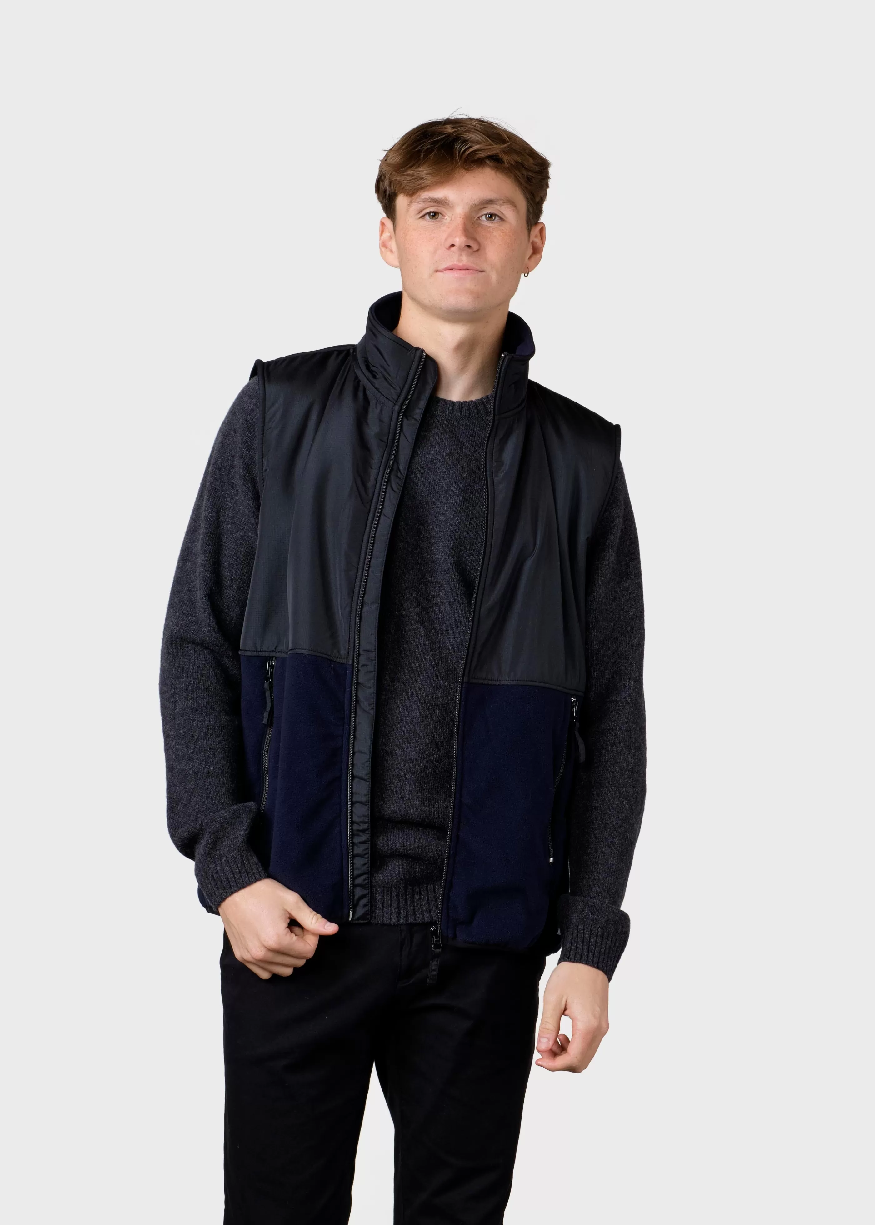 Klitmoller Collective Midi fleece vest - - Fleece