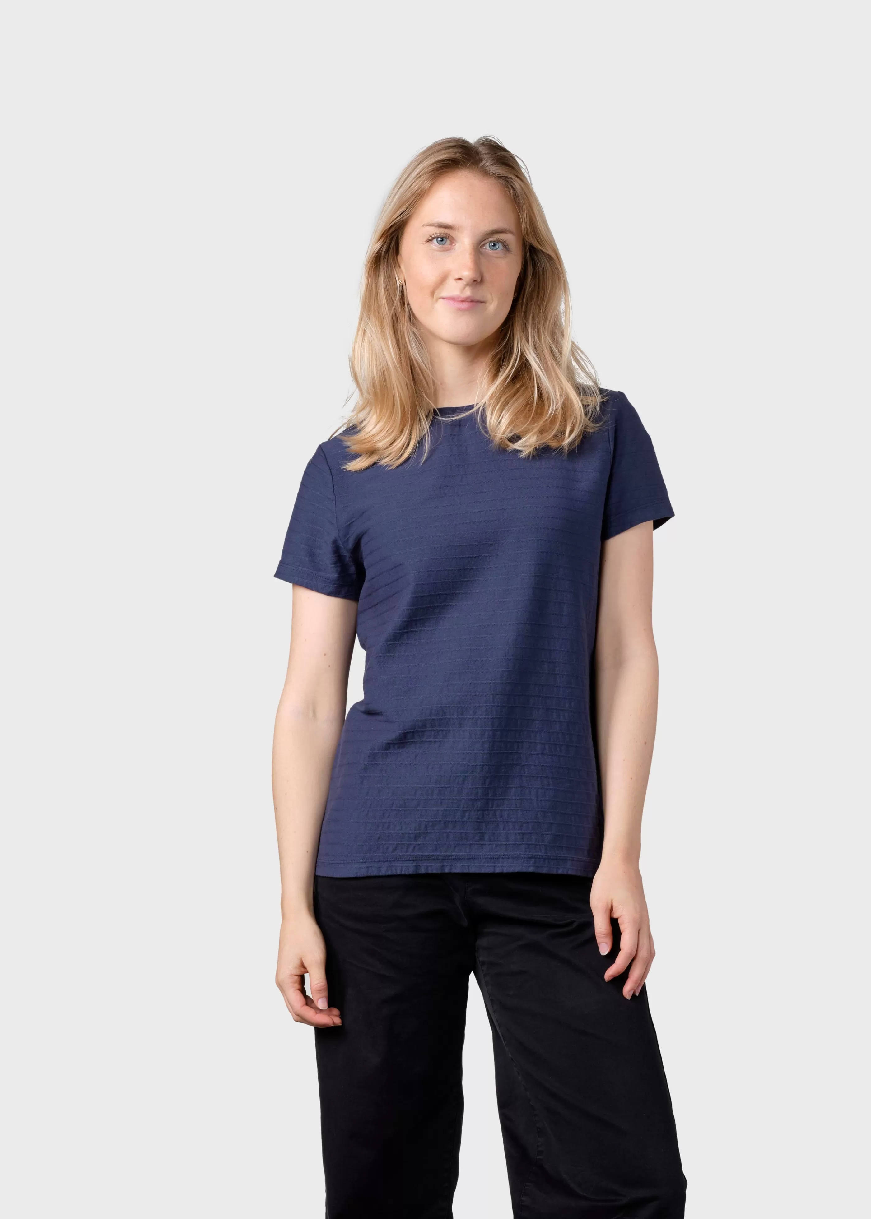 Klitmoller Collective My tee - Deep blue- T-shirts