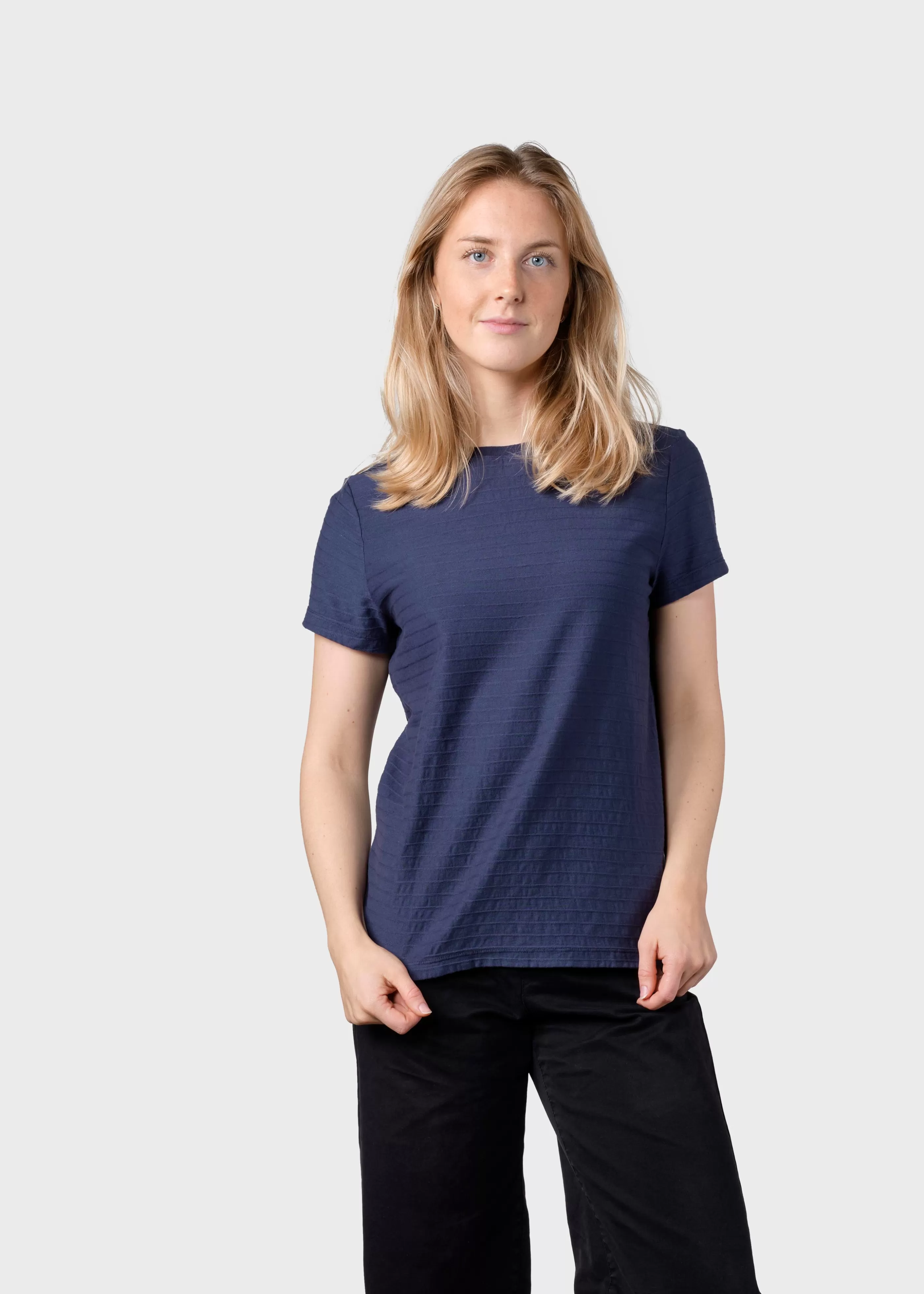 Klitmoller Collective My tee - Deep blue- T-shirts