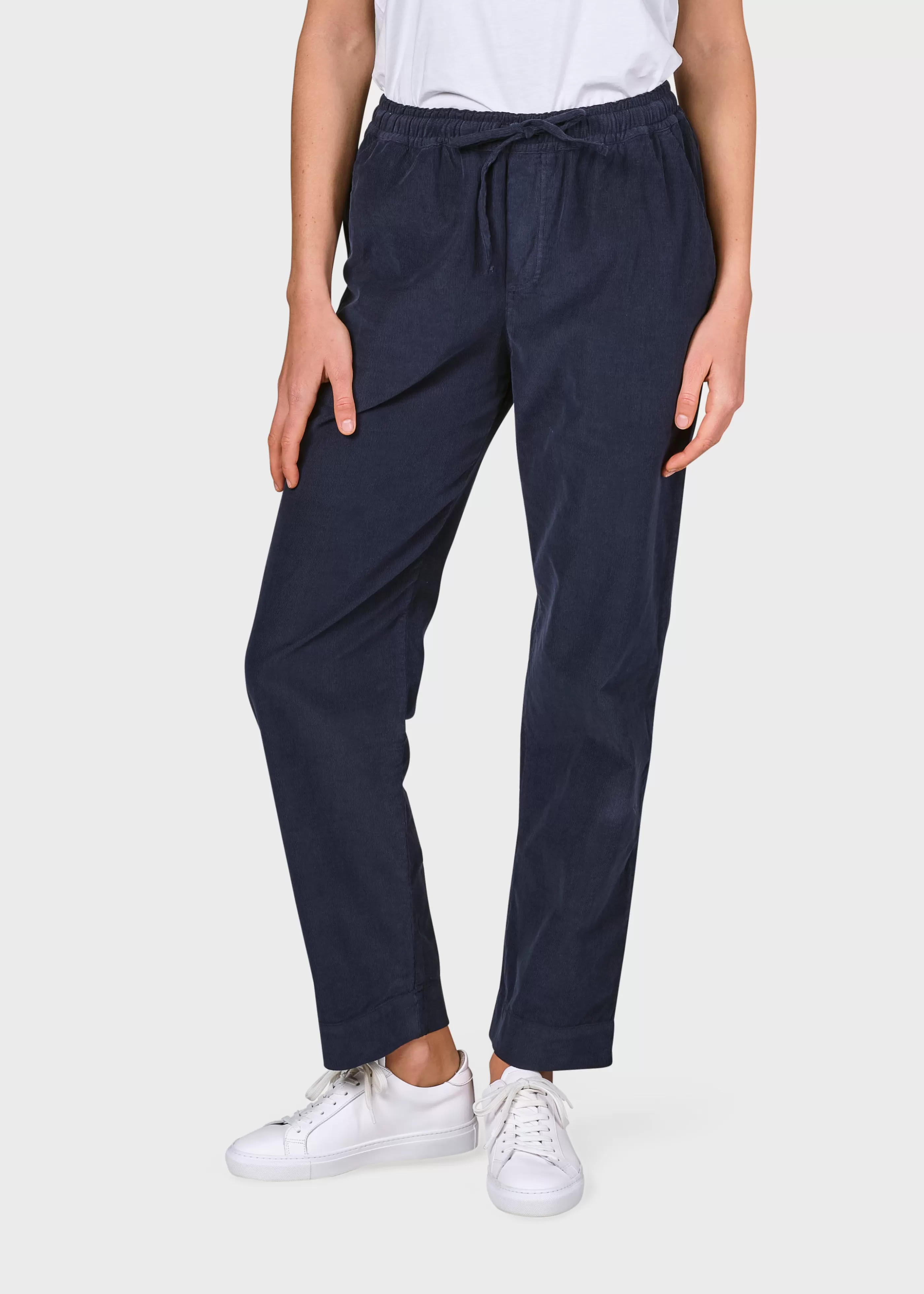 Klitmoller Collective Nicoline corduroy pant - Navy- Hosen