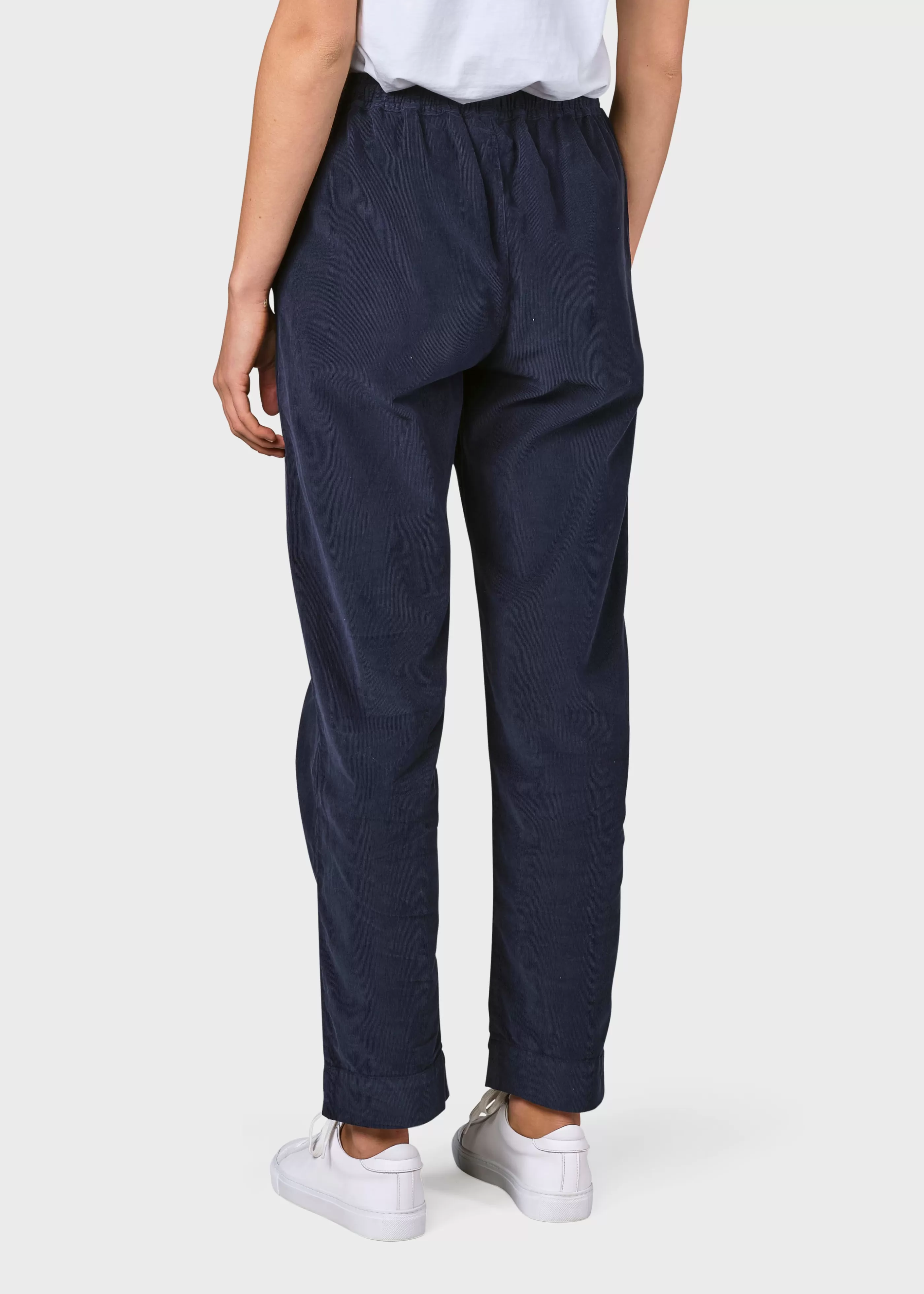 Klitmoller Collective Nicoline corduroy pant - Navy- Hosen