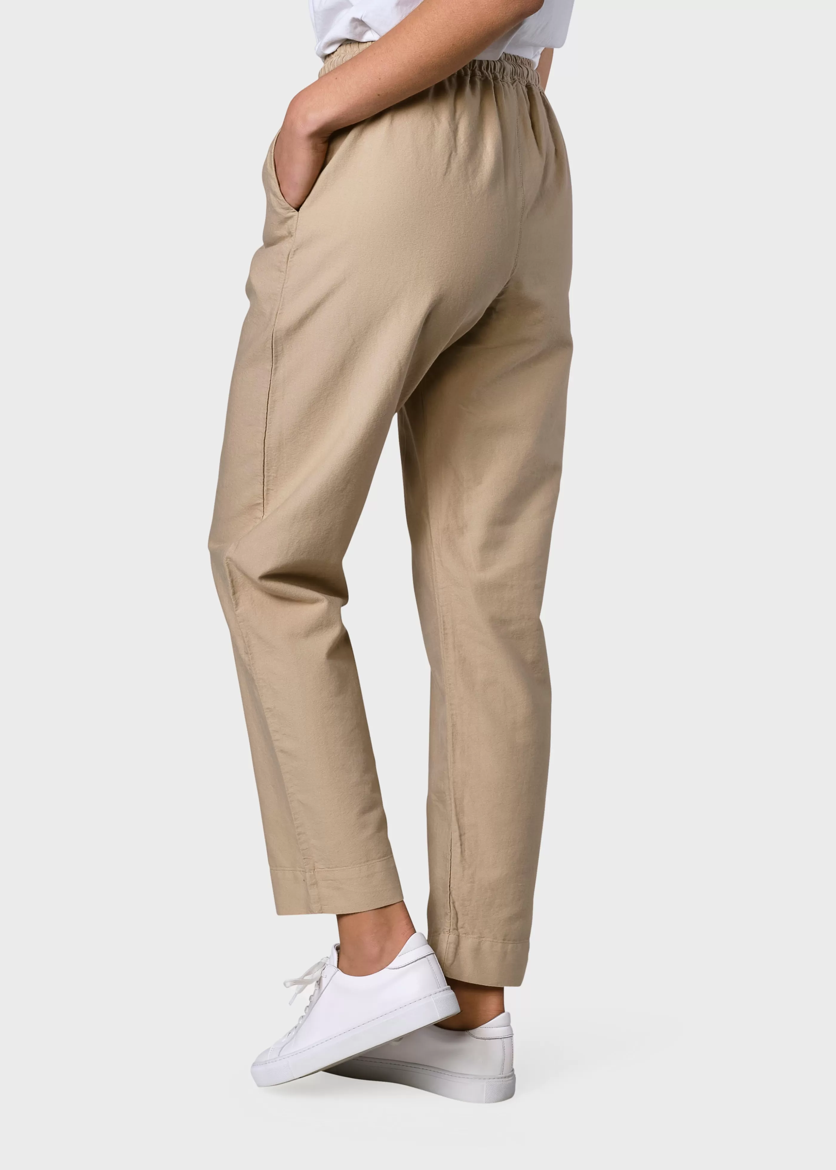 Klitmoller Collective Nicoline pant - Sand- Hosen