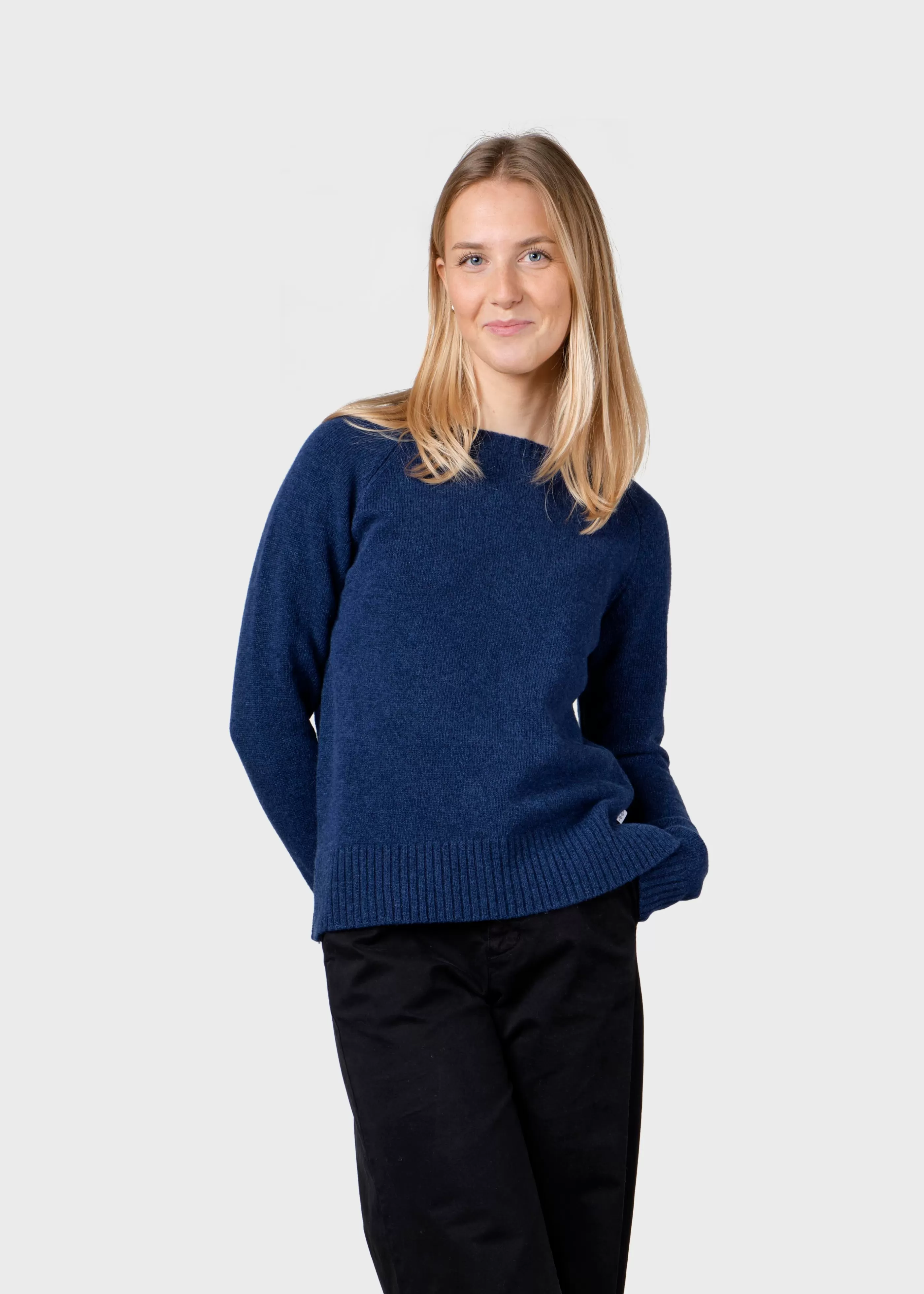 Klitmoller Collective Nina knit - Deep blue- Strick