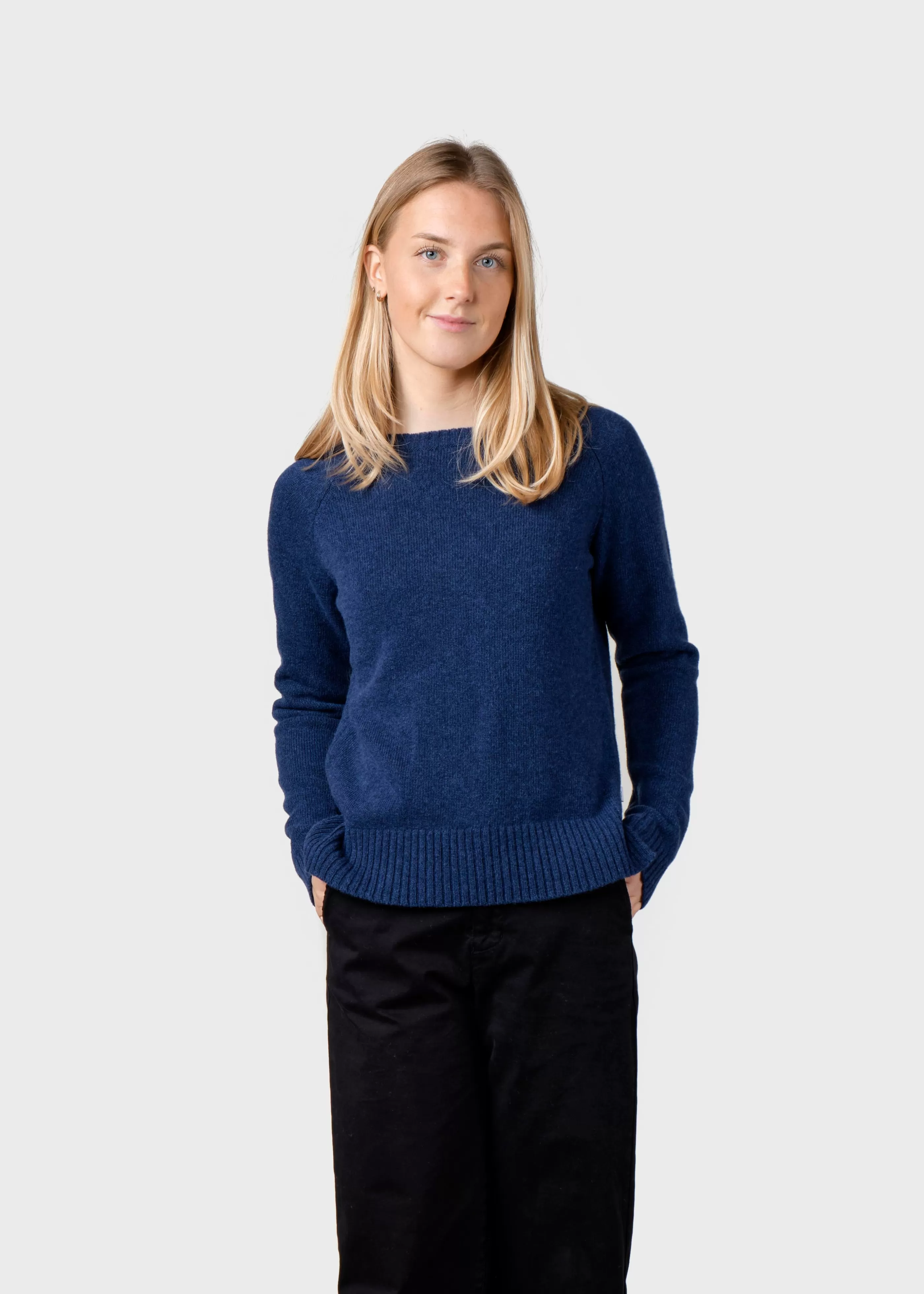 Klitmoller Collective Nina knit - Deep blue- Strick