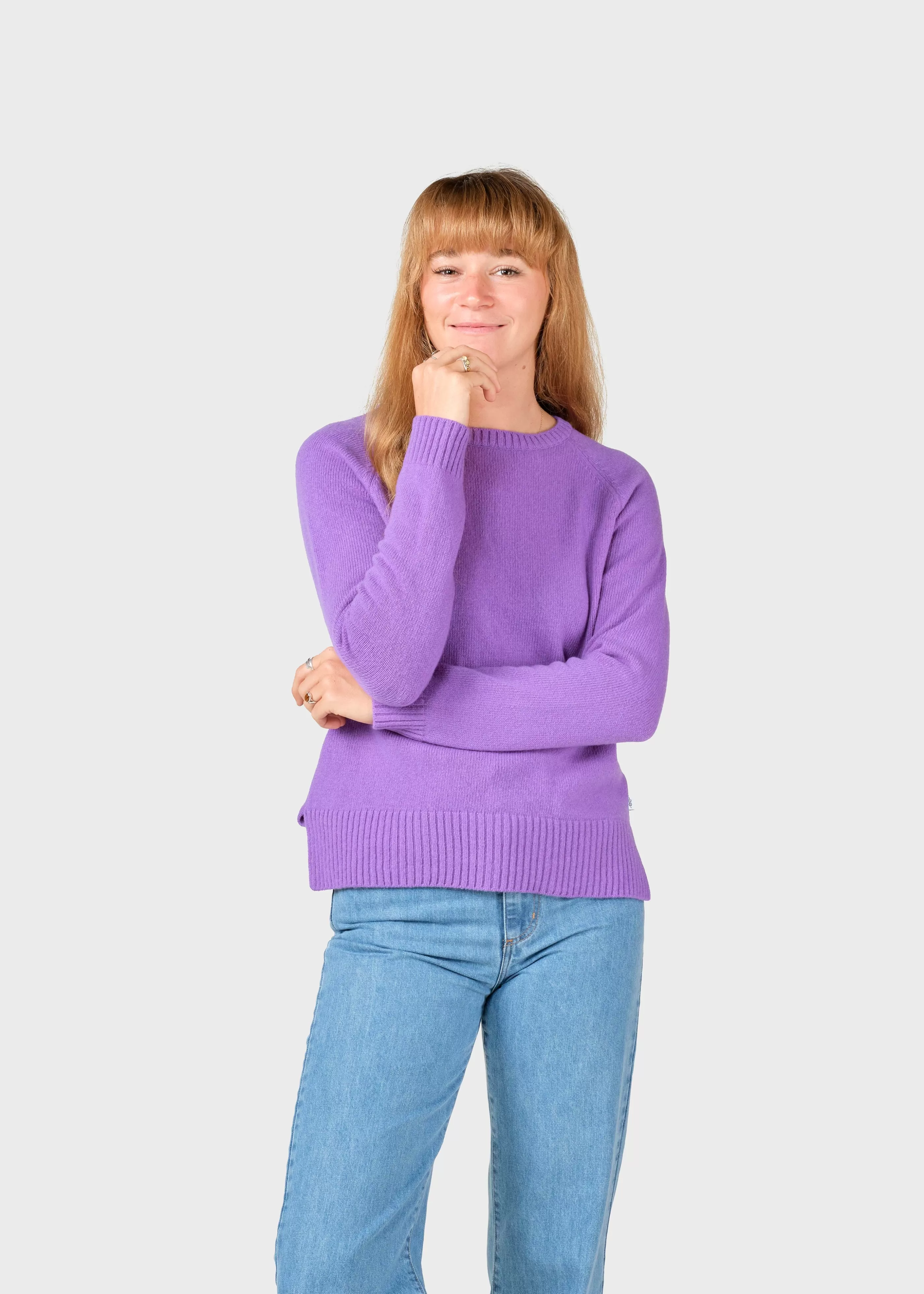 Klitmoller Collective Nina knit - Lilac- Strick