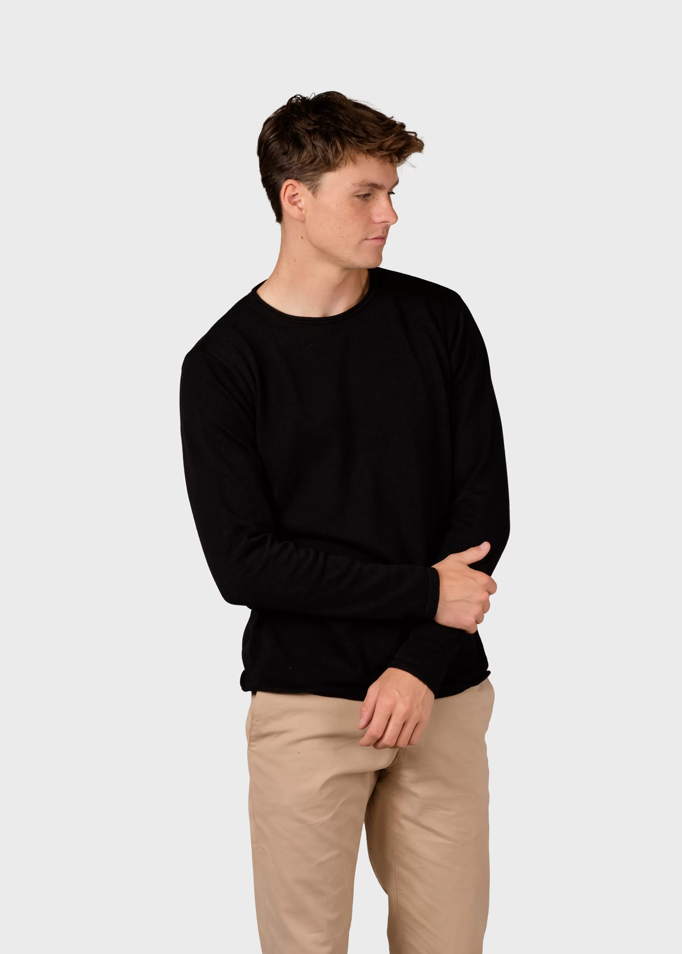 Klitmoller Collective Noah knit - Black- Strick