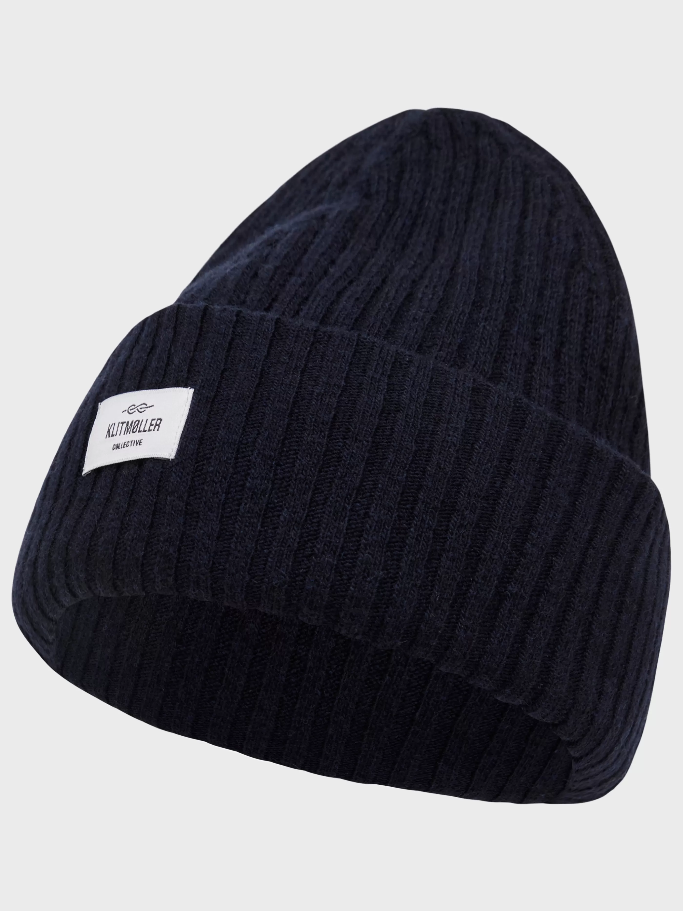 Klitmoller Collective North beanie - Navy- Accessories