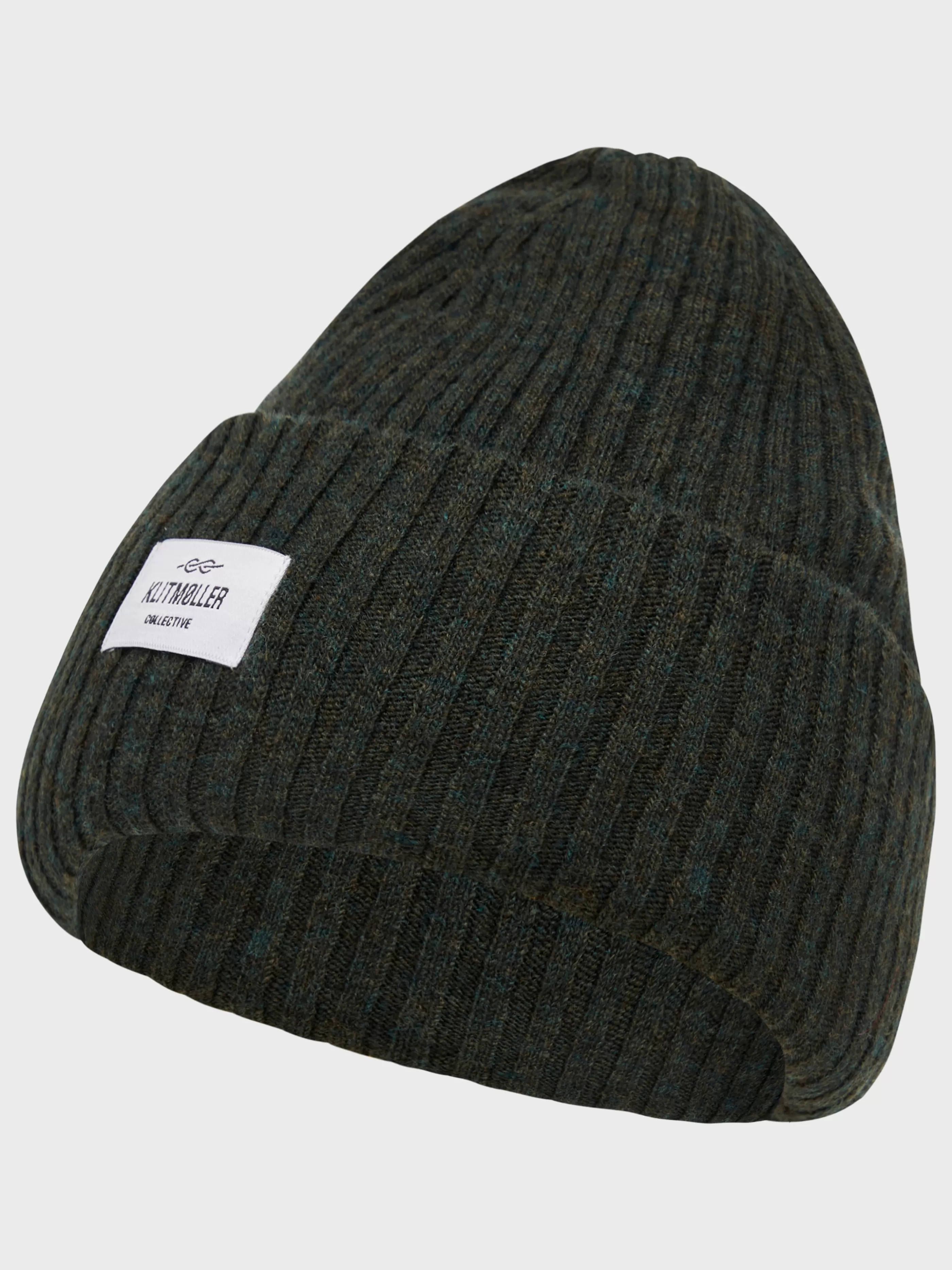 Klitmoller Collective North beanie - Olive- Accessories