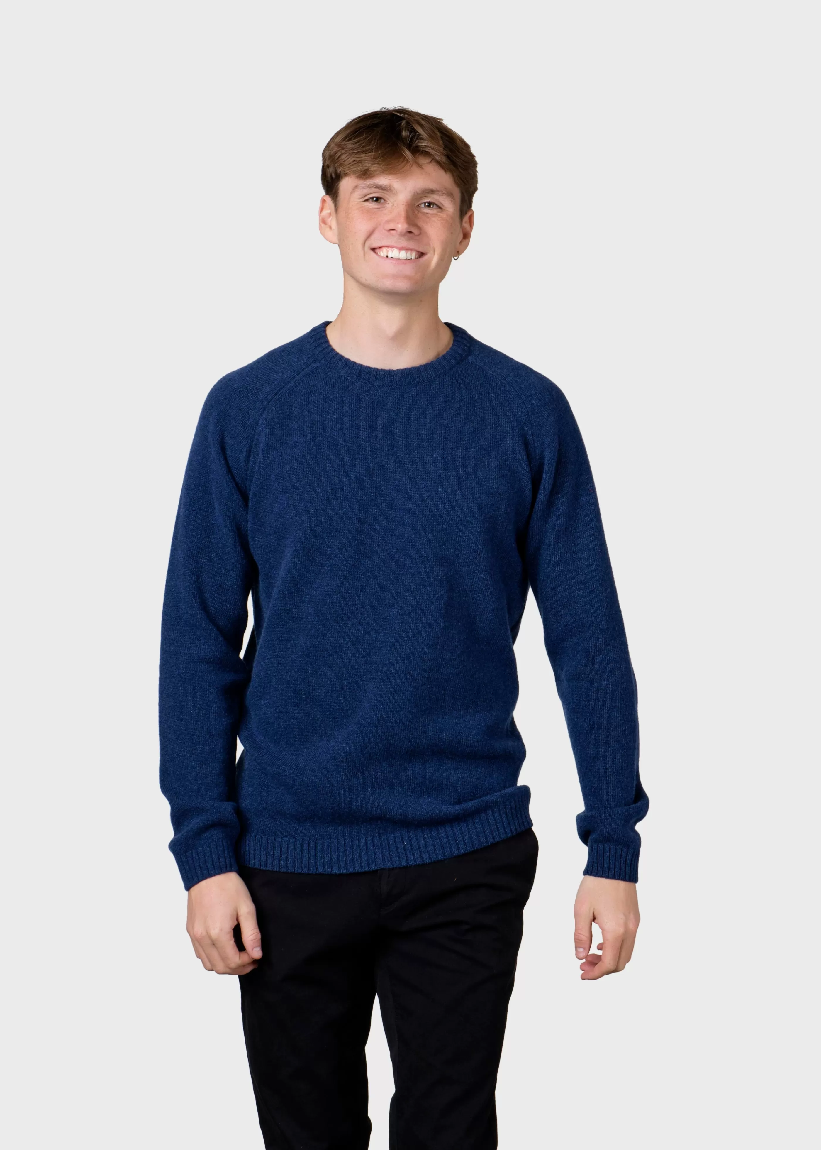 Klitmoller Collective Ole knit - Deep blue- Strick