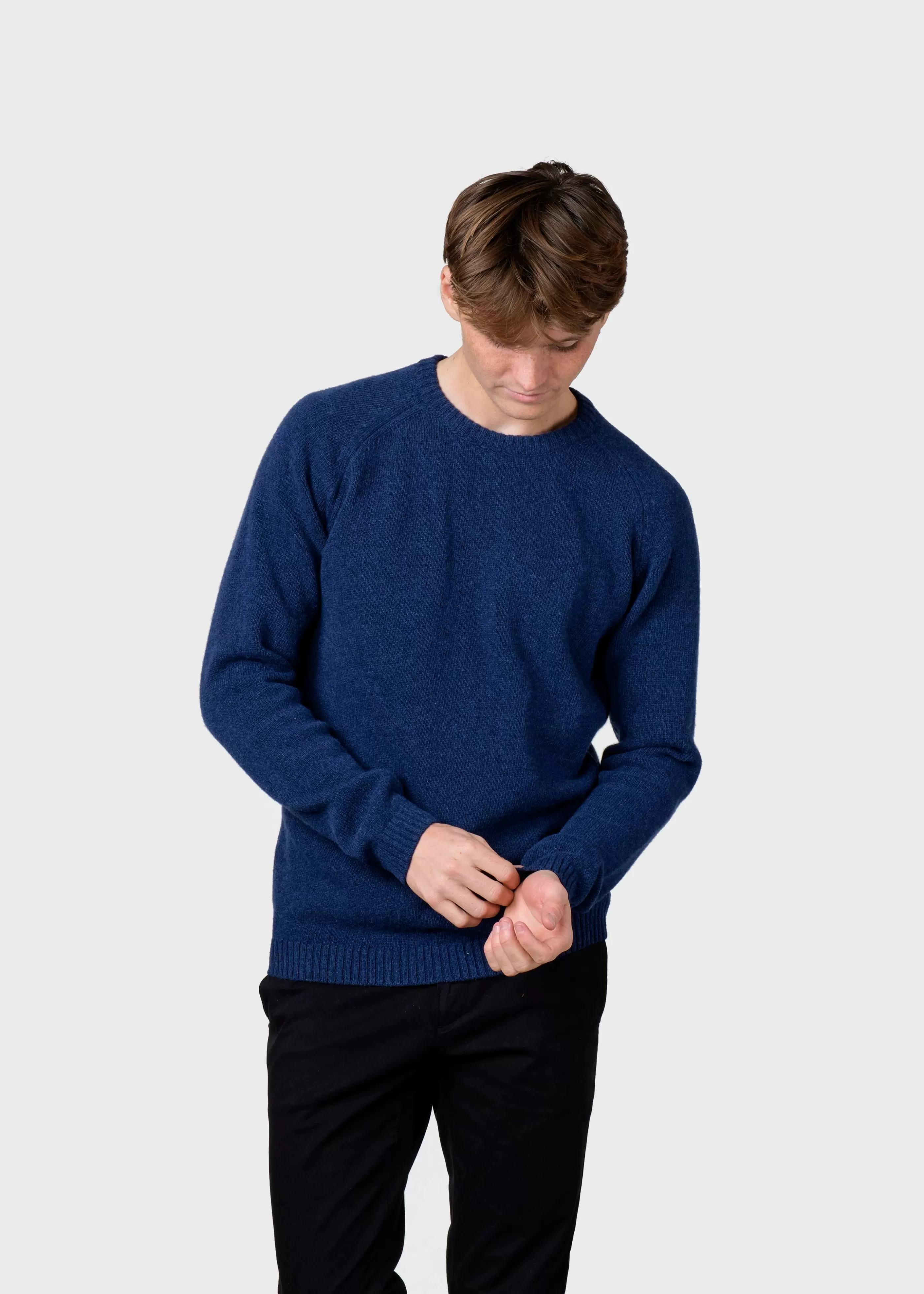 Klitmoller Collective Ole knit - Deep blue- Strick