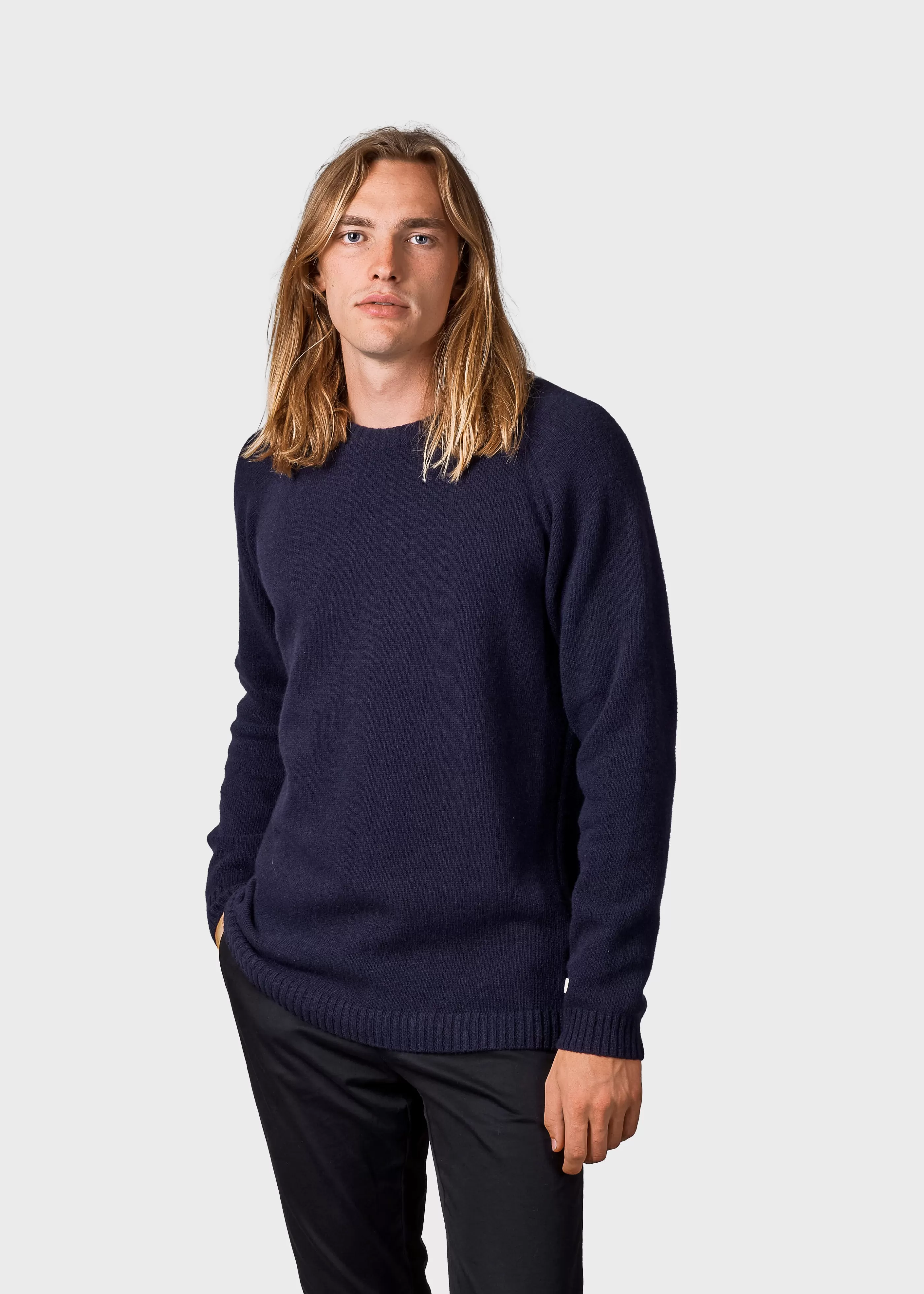 Klitmoller Collective Ole knit - Navy- Strick