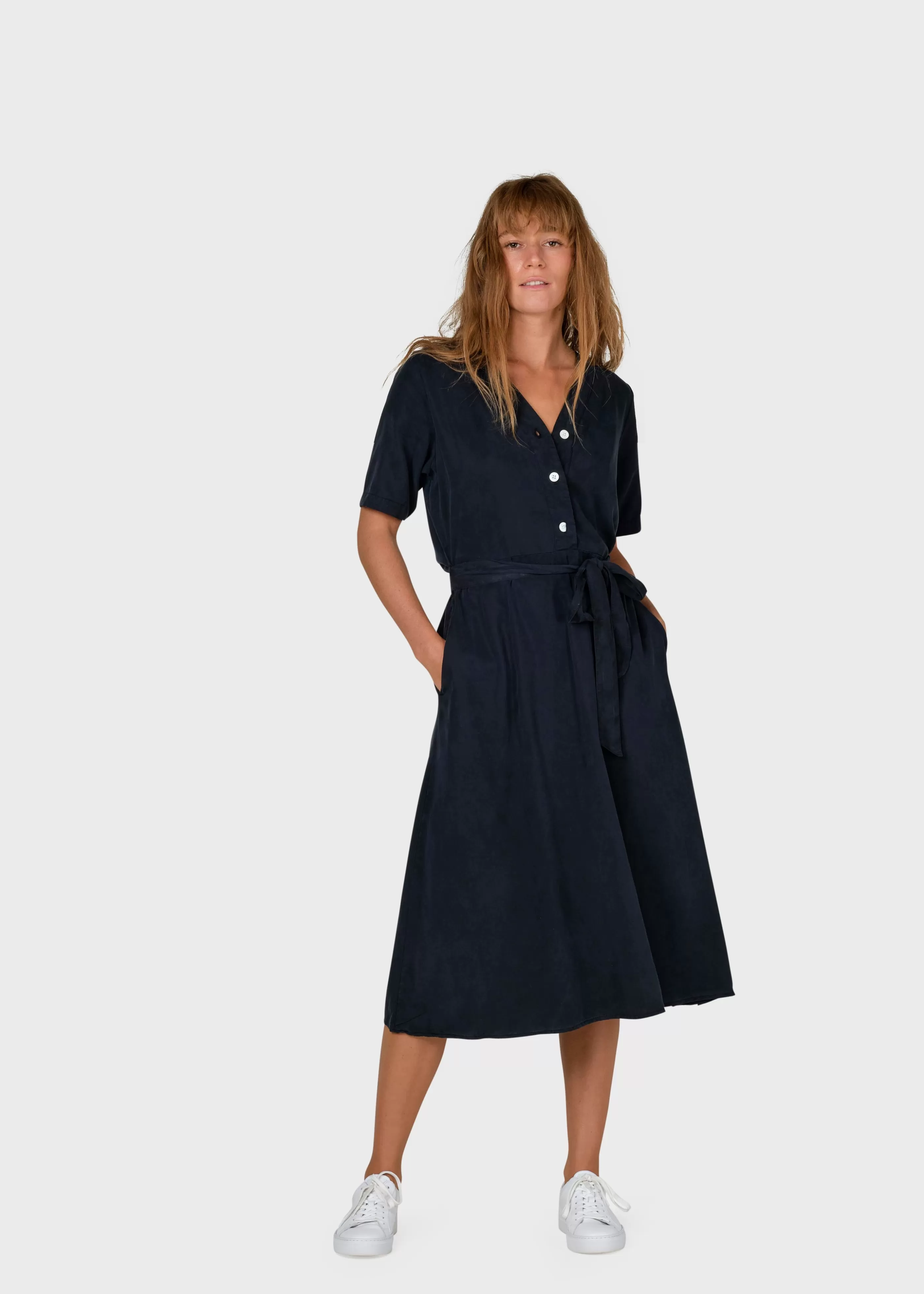 Klitmoller Collective Pernille dress - Navy- Kleider