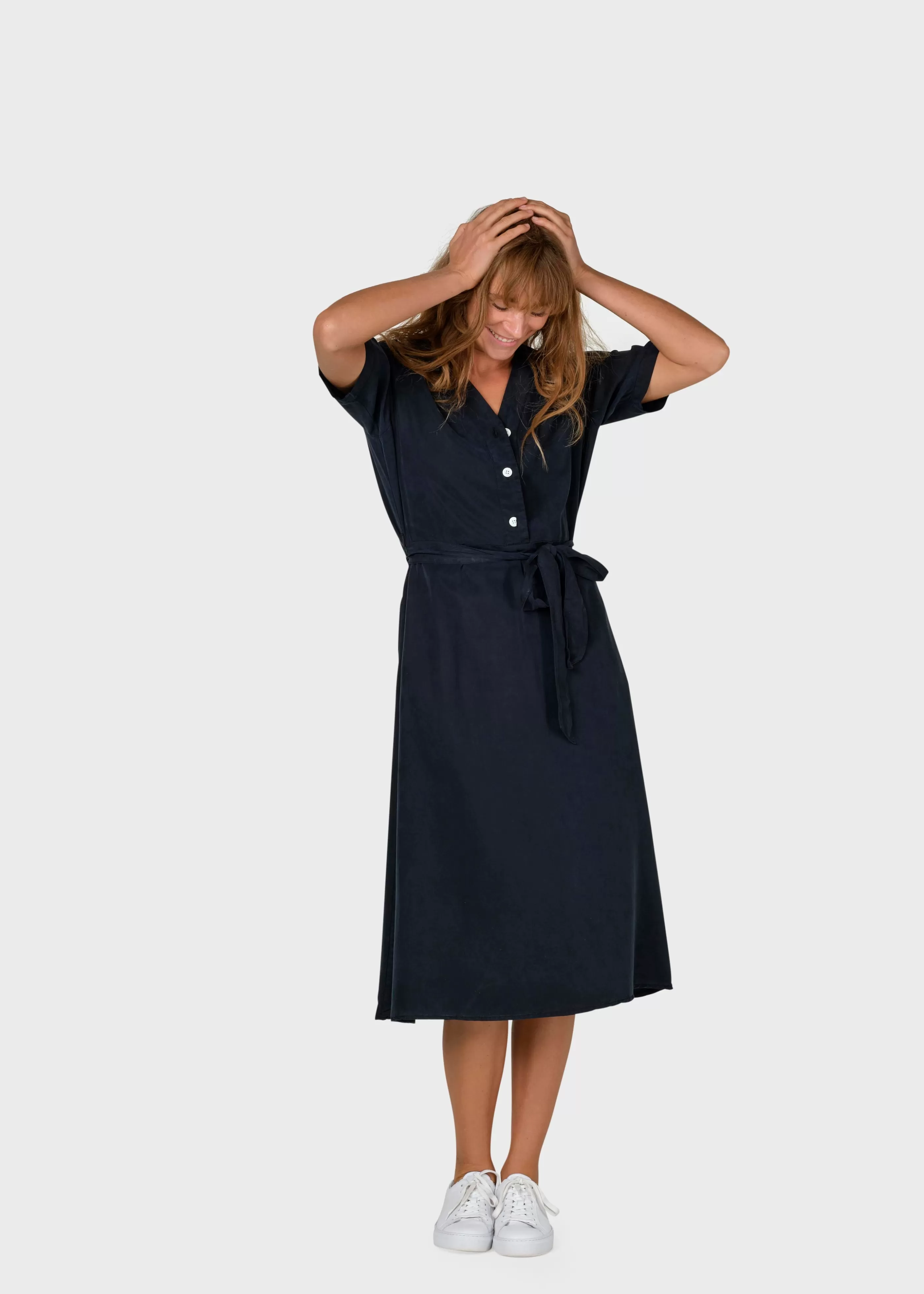 Klitmoller Collective Pernille dress - Navy- Kleider