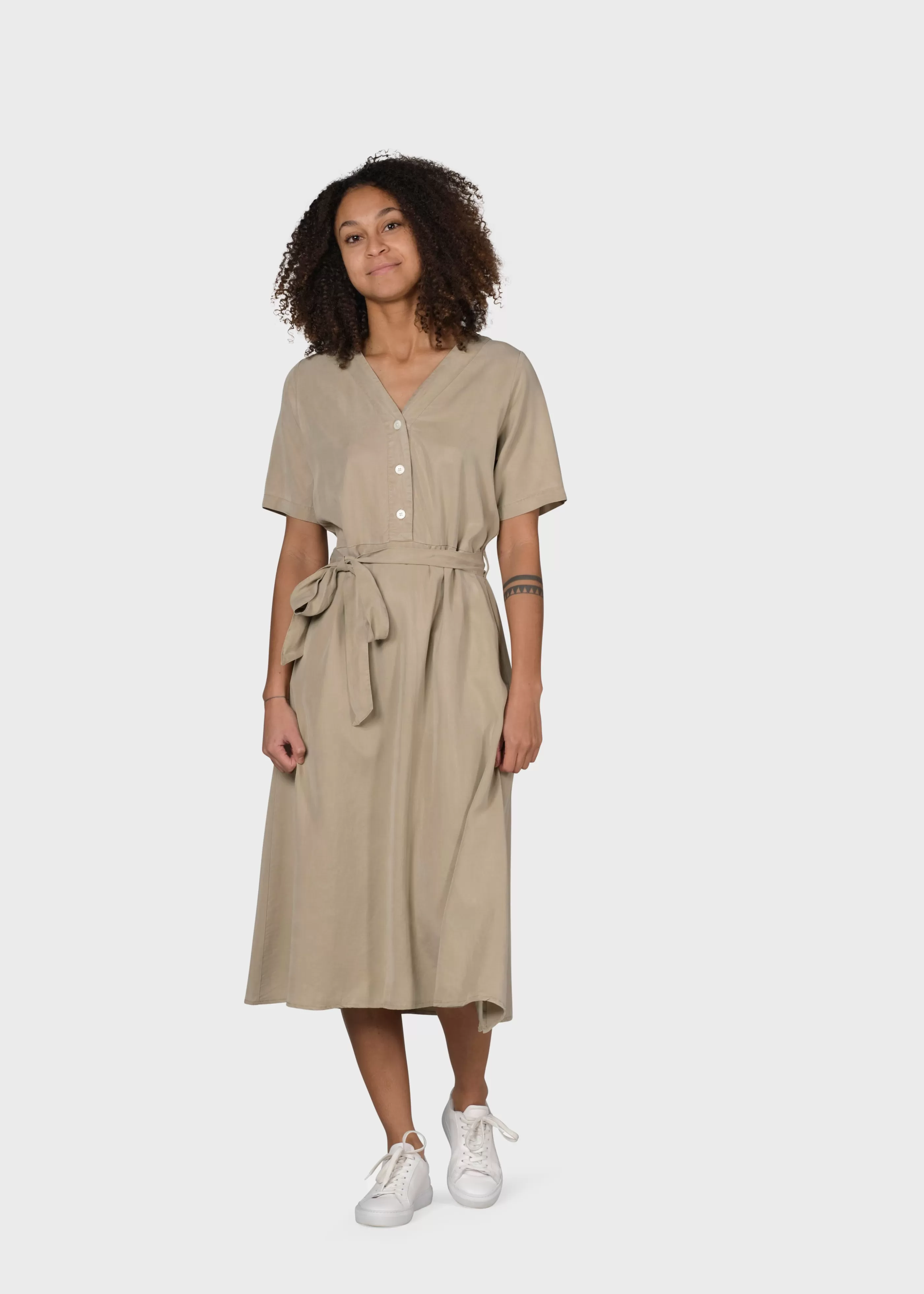 Klitmoller Collective Pernille dress - Sand- Kleider