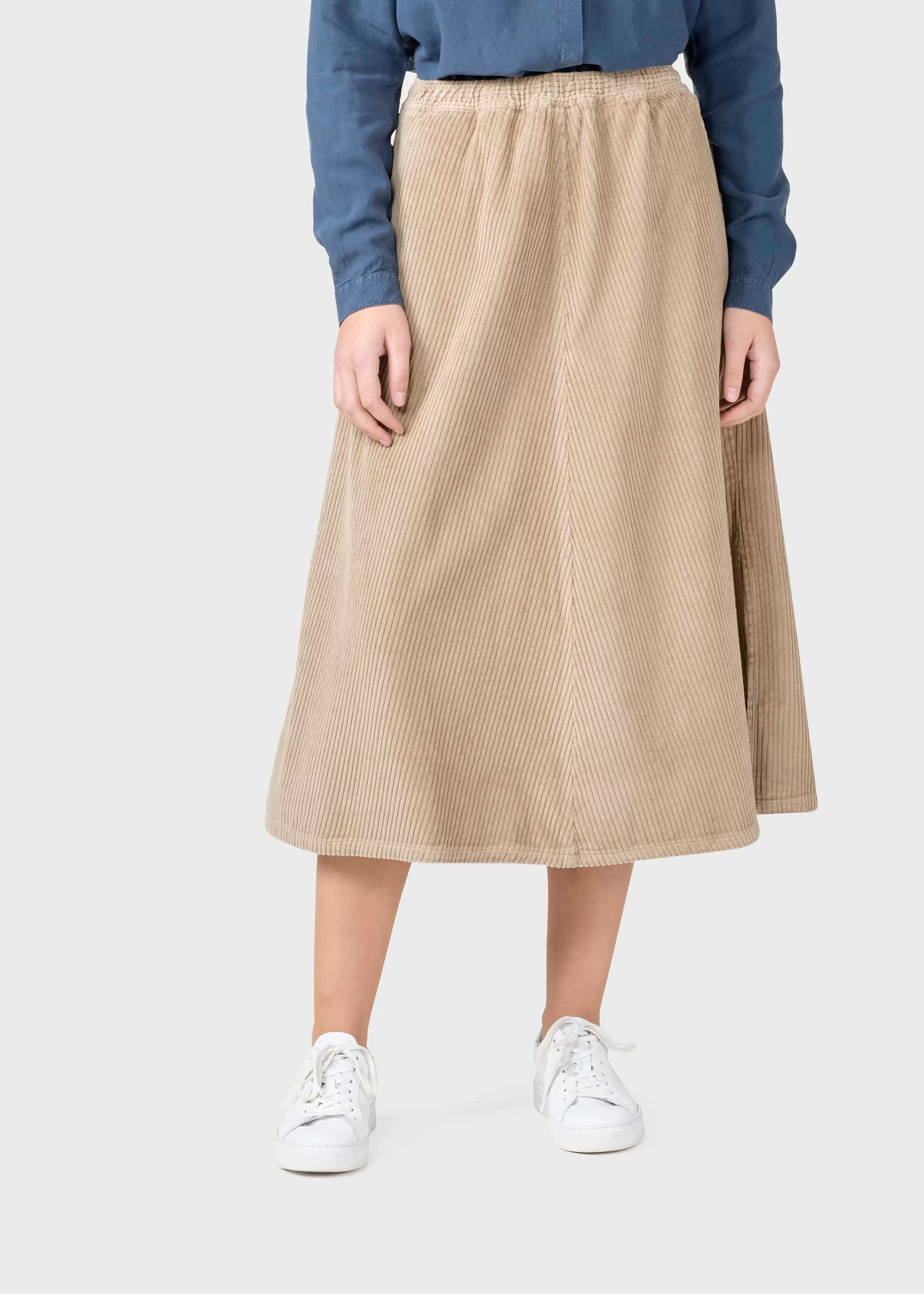 Klitmoller Collective Ramona cord skirt - Sand- Röcke