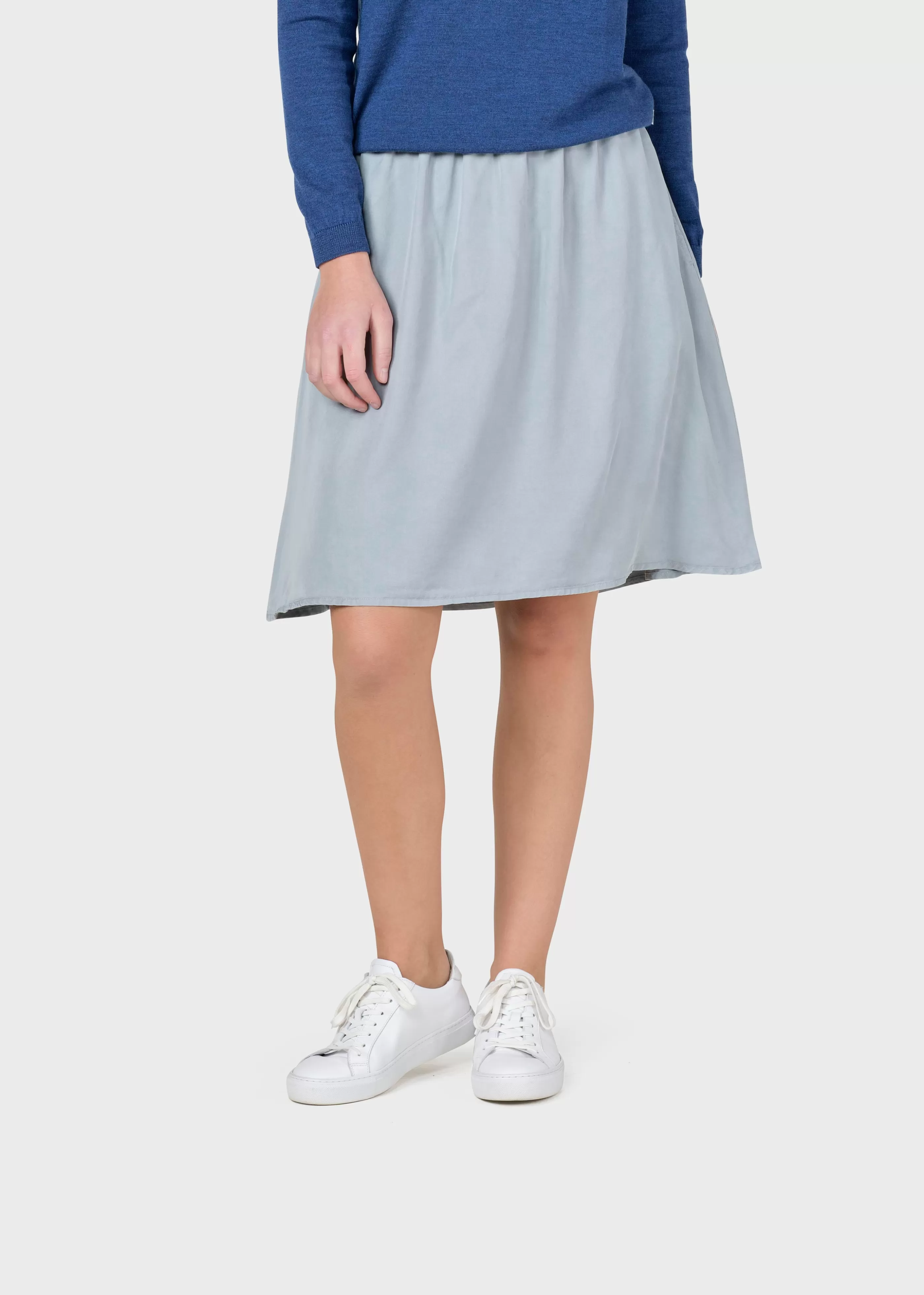 Klitmoller Collective Ramona short skirt - Pastel grey- Röcke