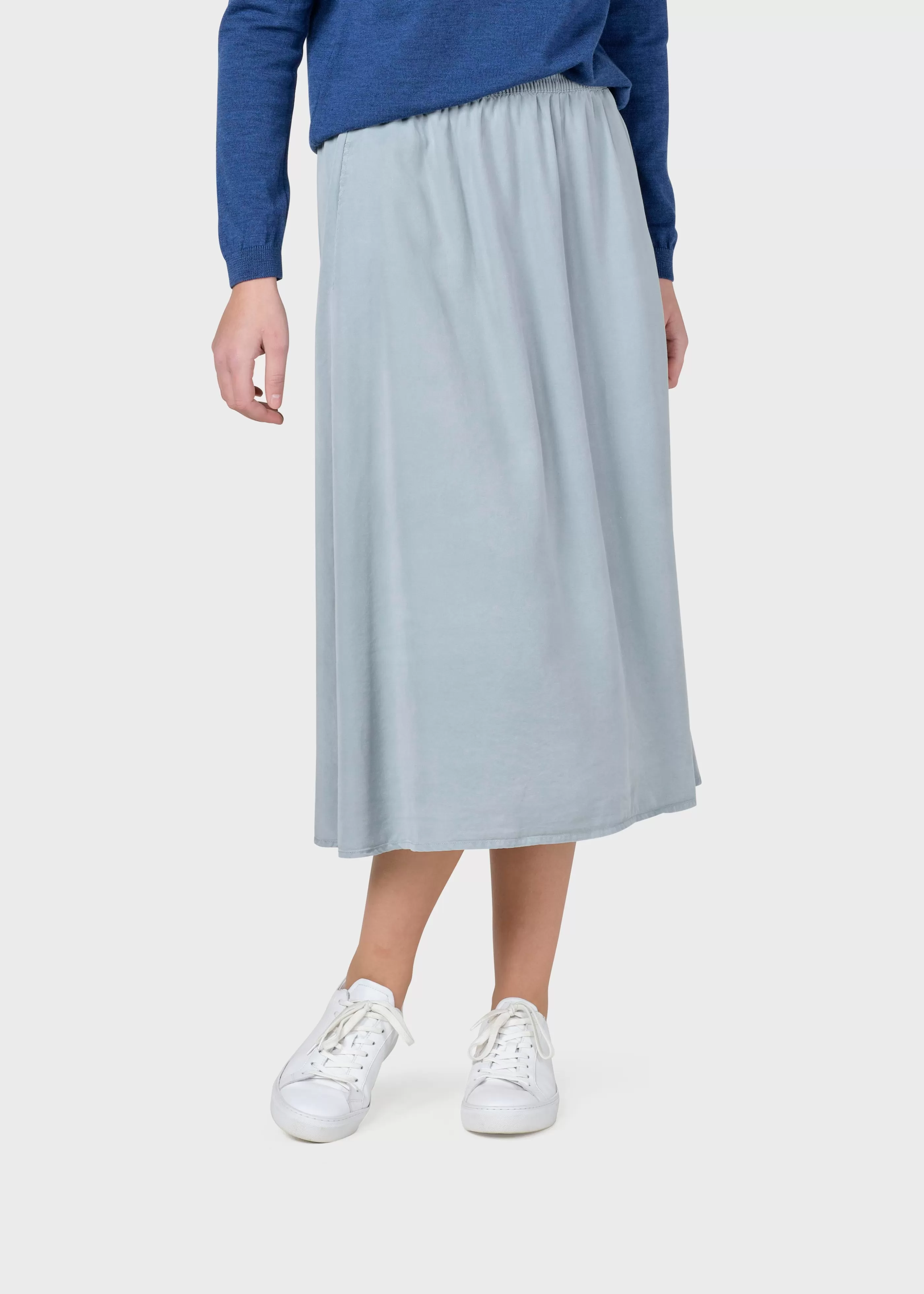 Klitmoller Collective Ramona skirt - Pastel grey- Röcke