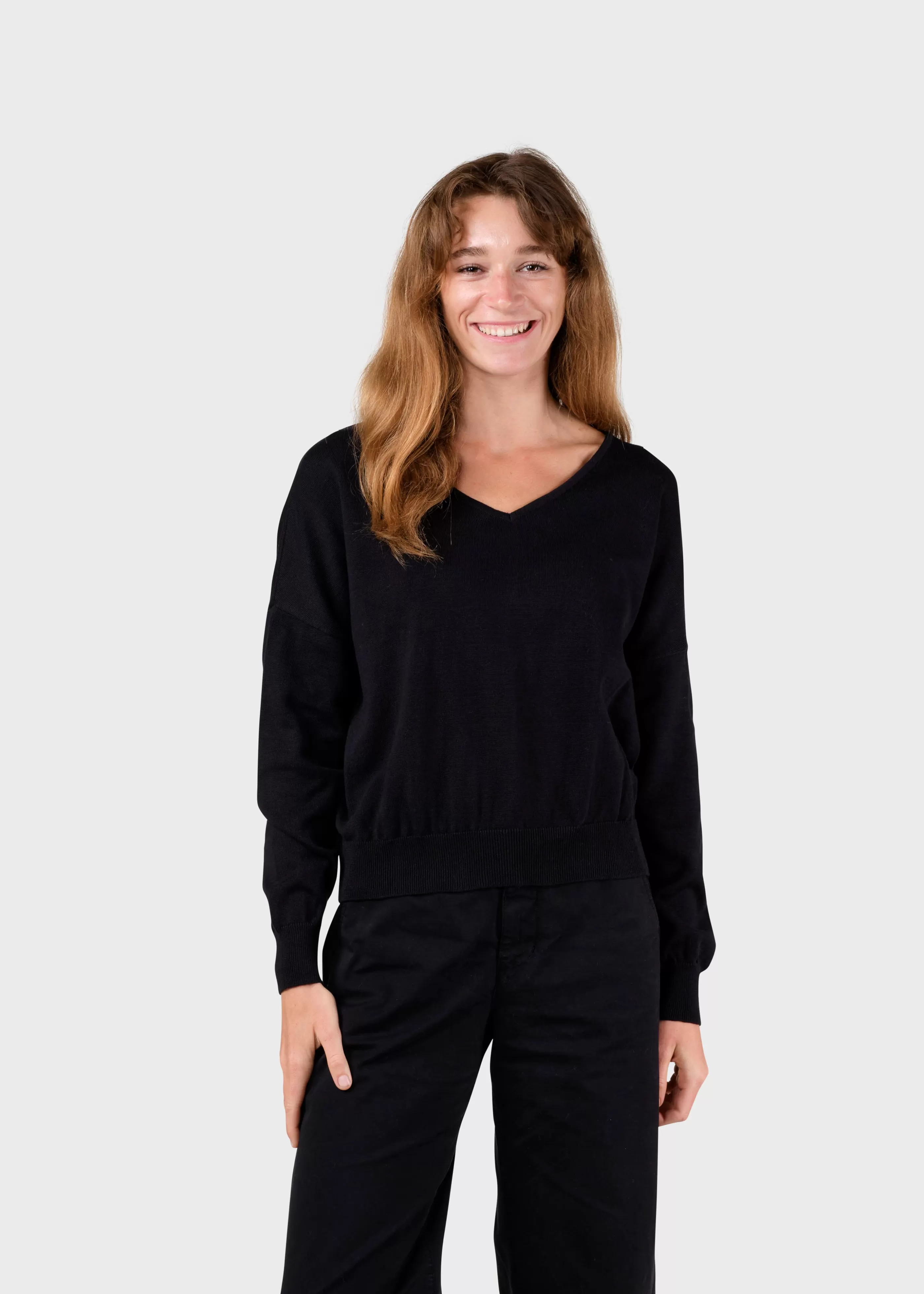 Klitmoller Collective Randi knit - Black- Strick