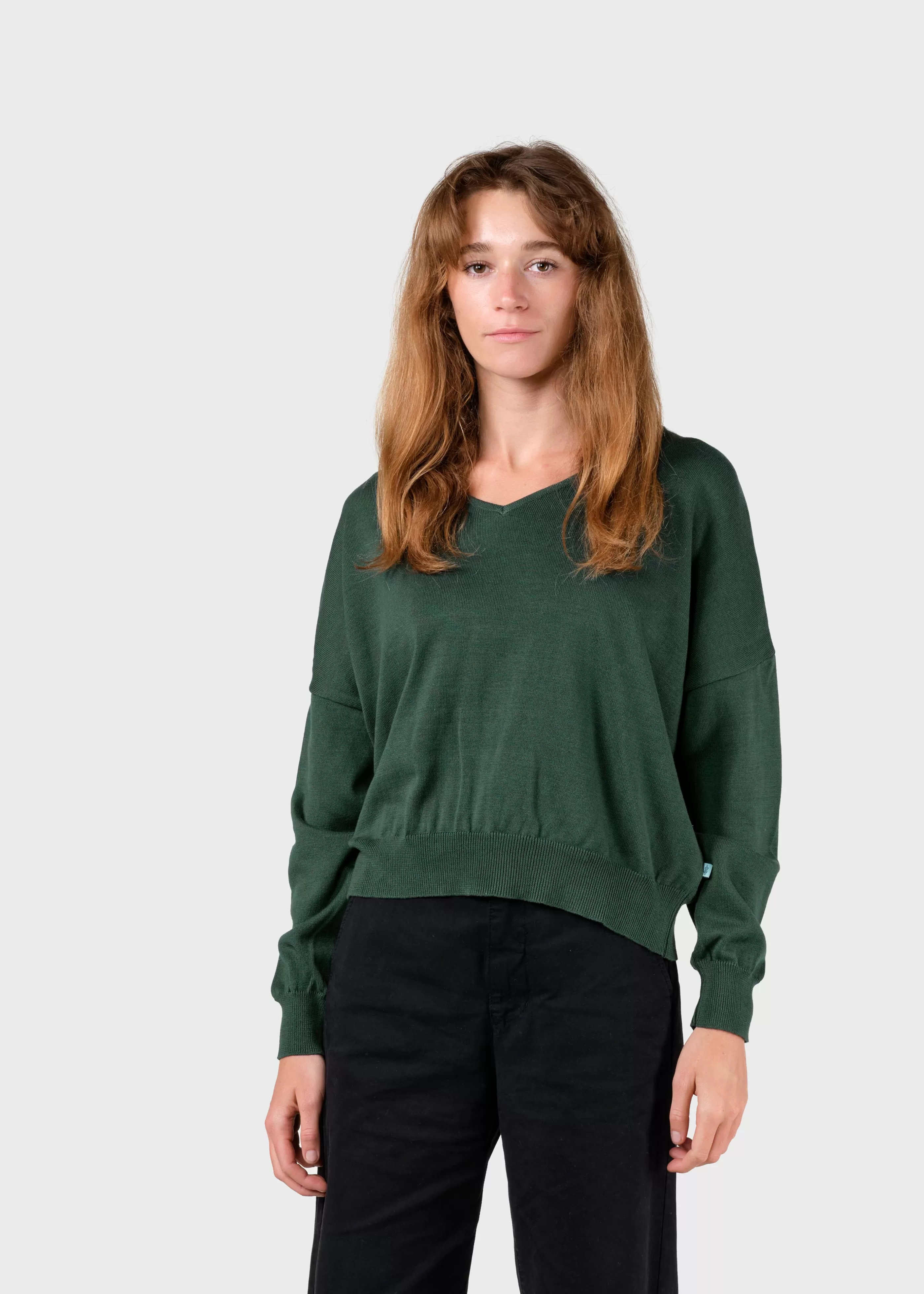 Klitmoller Collective Randi knit - Moss Green- Strick