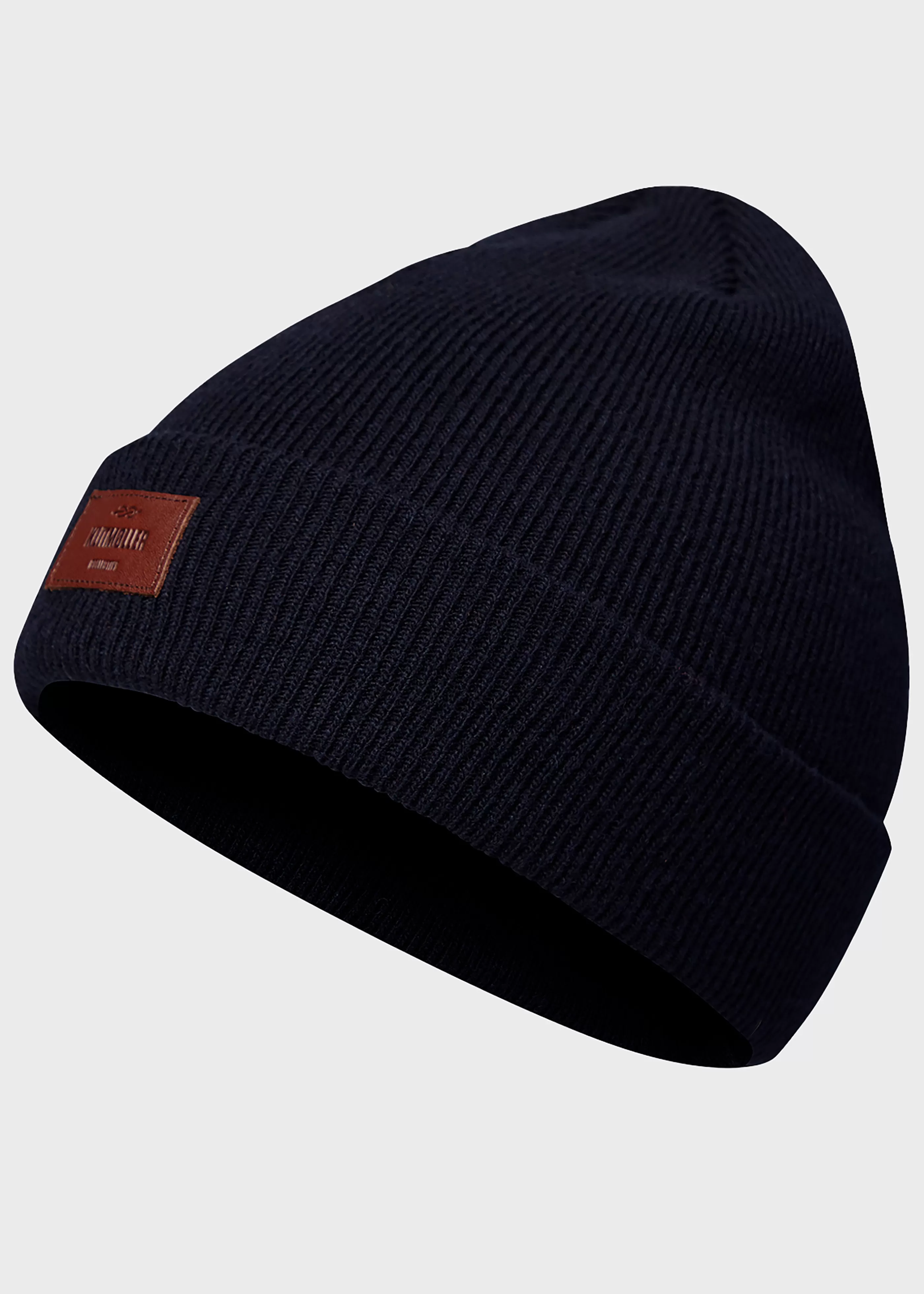 Klitmoller Collective Rib beanie - Navy- Accessories