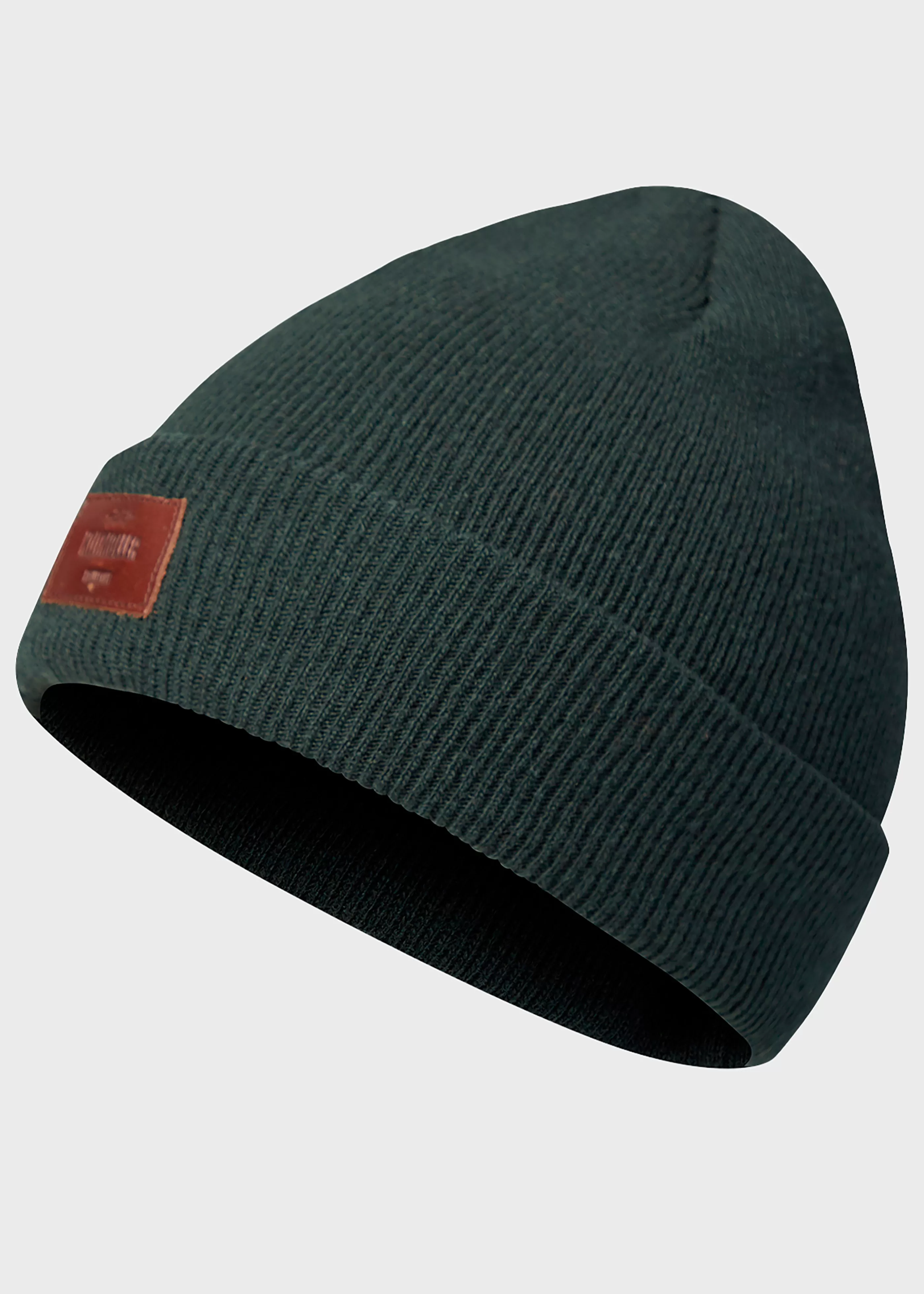 Klitmoller Collective Rib beanie - Olive- Accessories