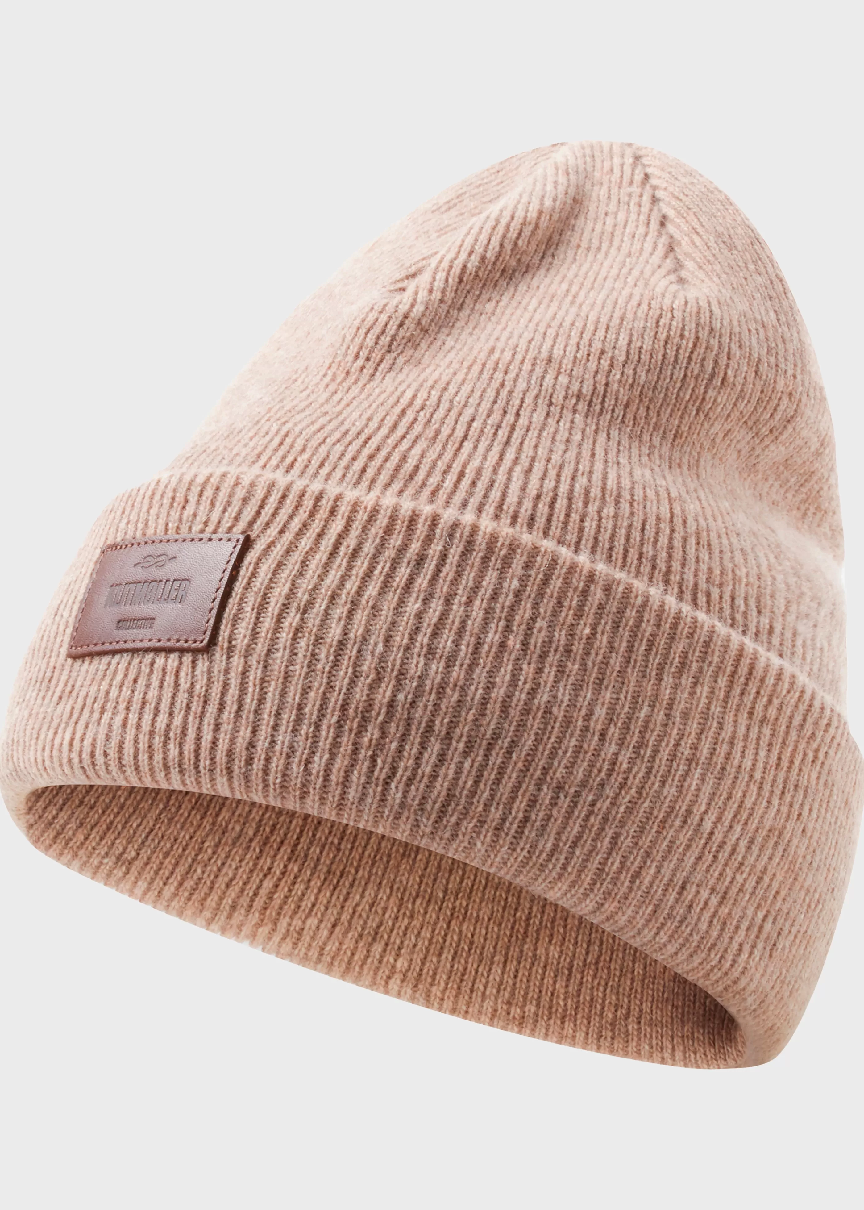 Klitmoller Collective Rib beanie - Sand- Accessories