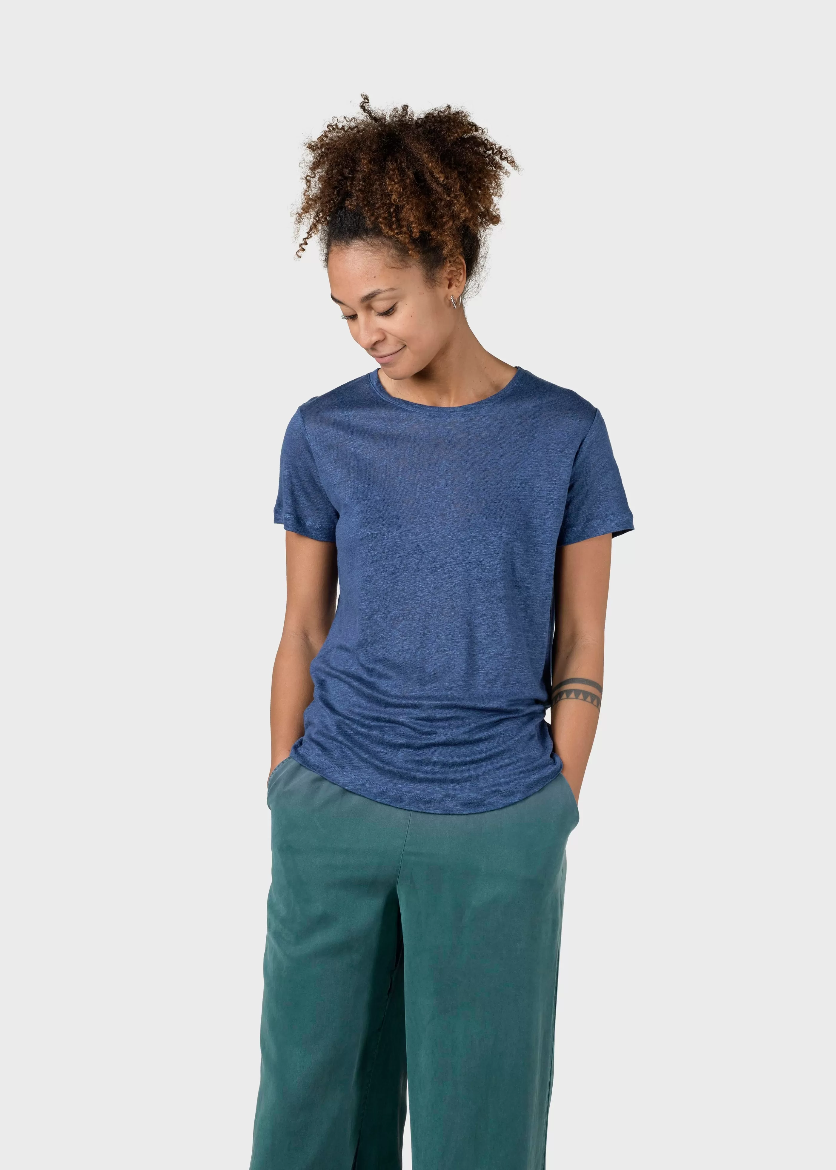 Klitmoller Collective Rikke linen tee - - T-shirts