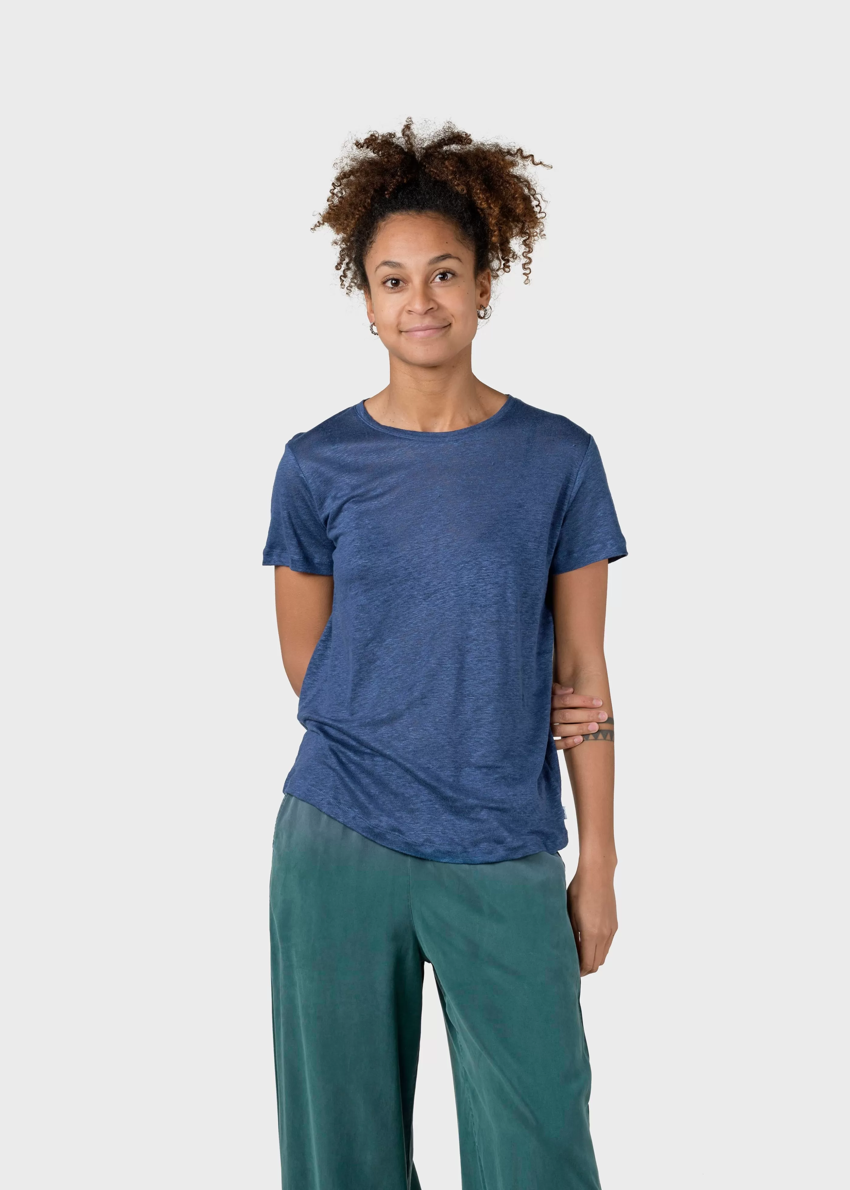 Klitmoller Collective Rikke linen tee - - T-shirts