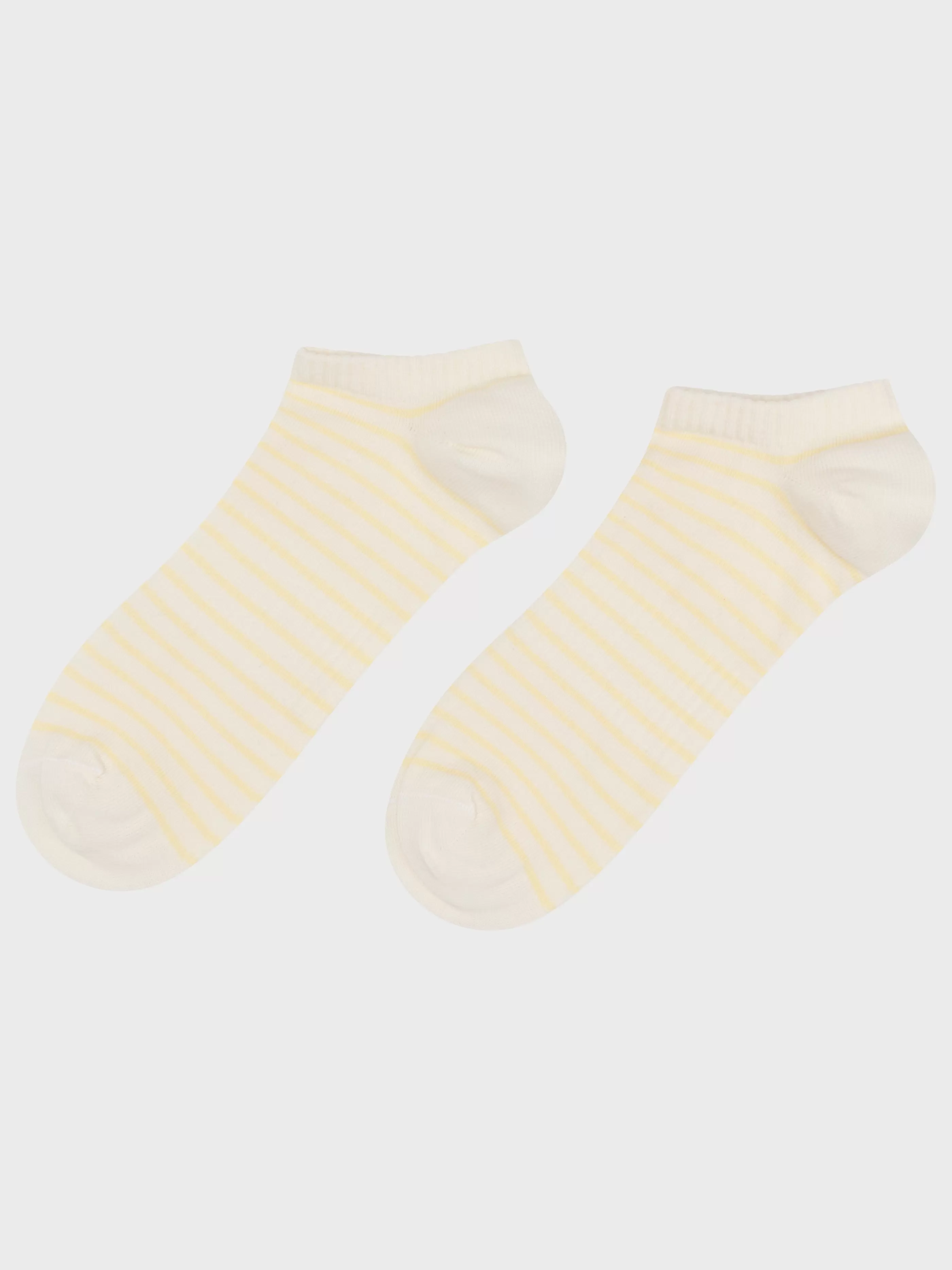 Klitmoller Collective Short sock - Cream/lemon sorbet- Accessories