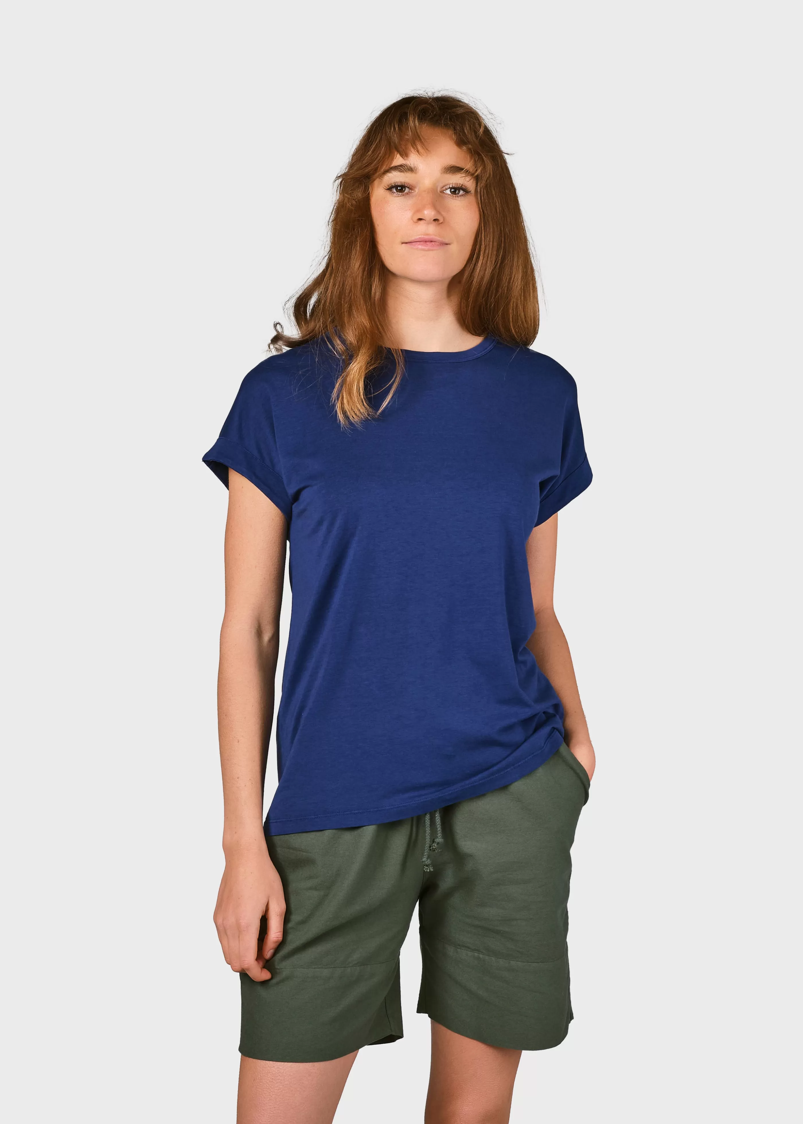 Klitmoller Collective Sigrid tee - Ocean- T-shirts