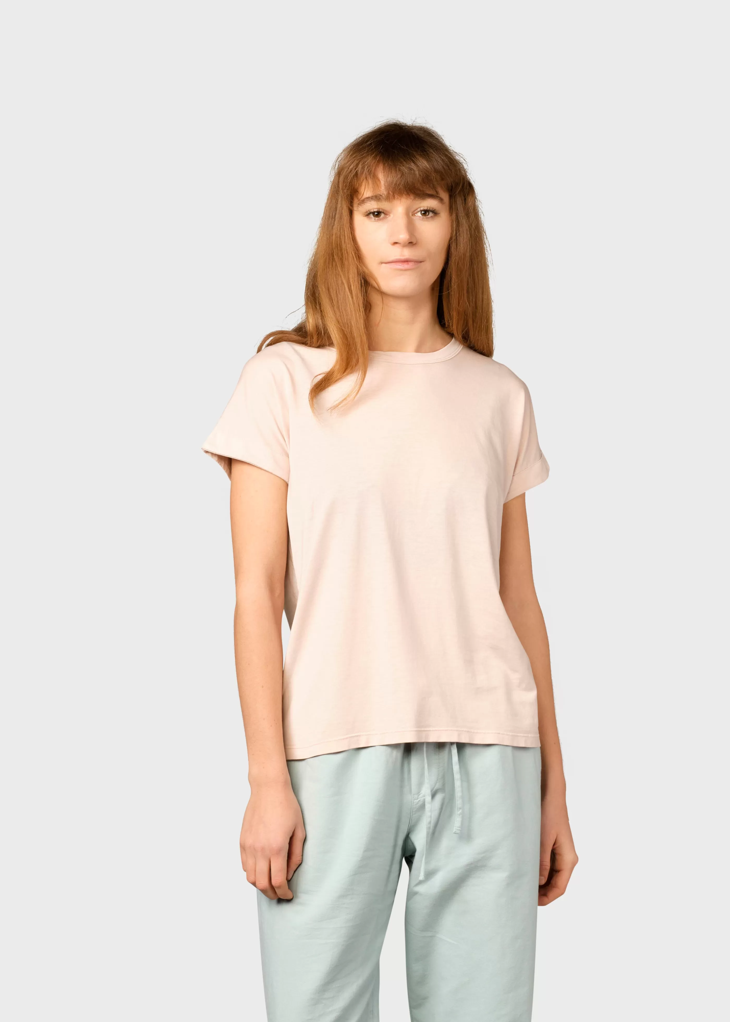 Klitmoller Collective Sigrid tee - Rose- T-shirts