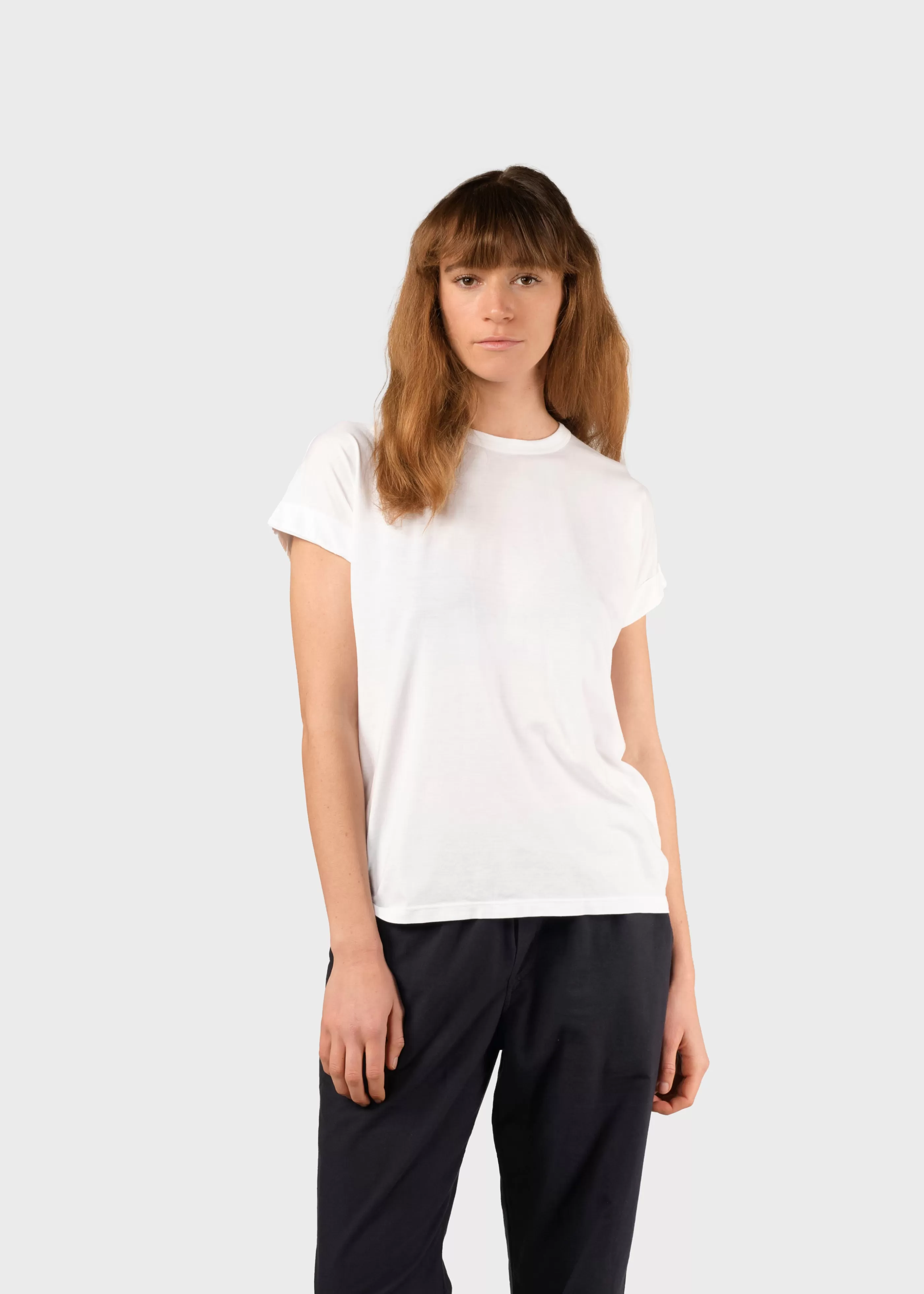 Klitmoller Collective Sigrid tee - White- T-shirts