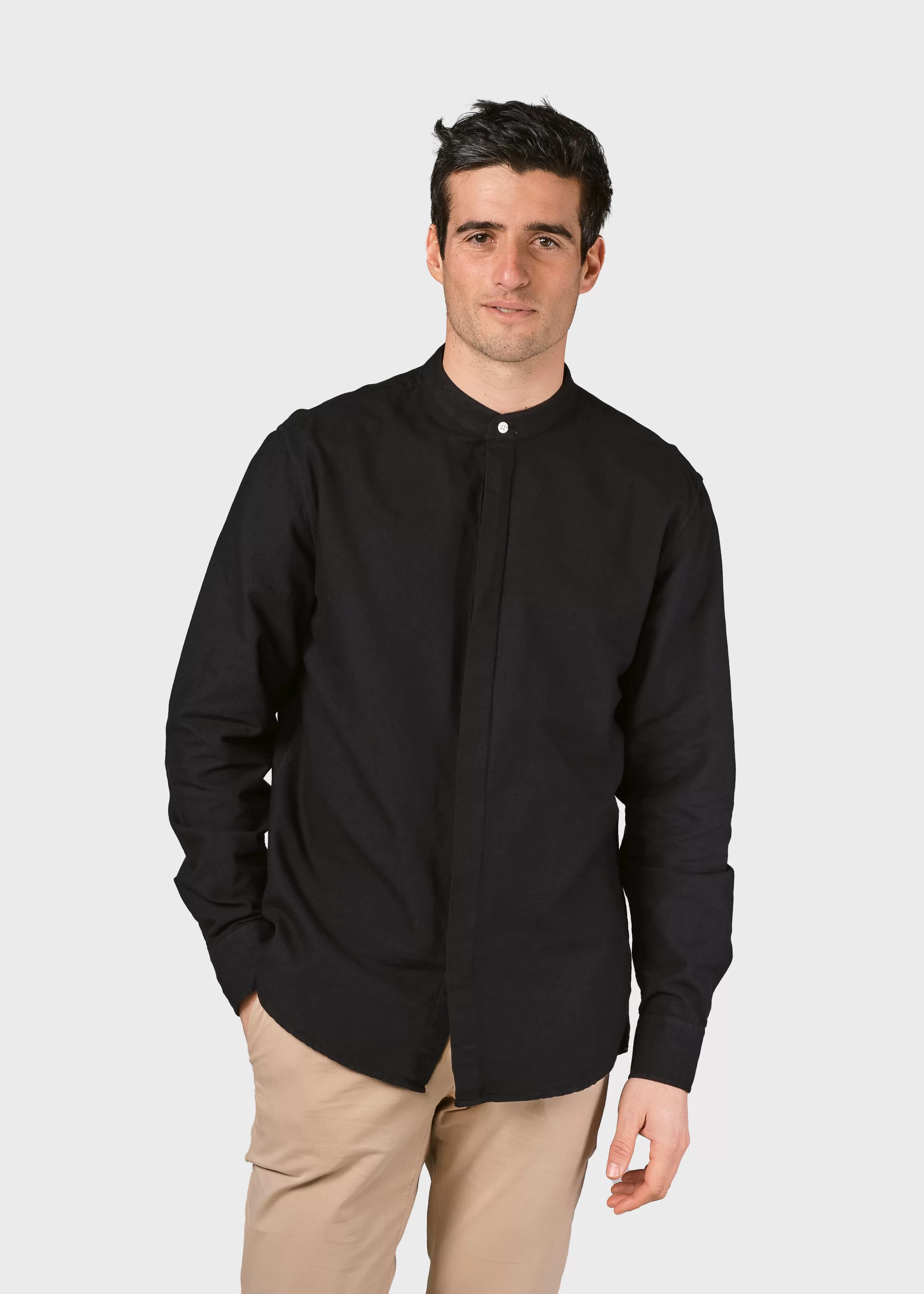 Klitmoller Collective Simon shirt - Black- Hemden