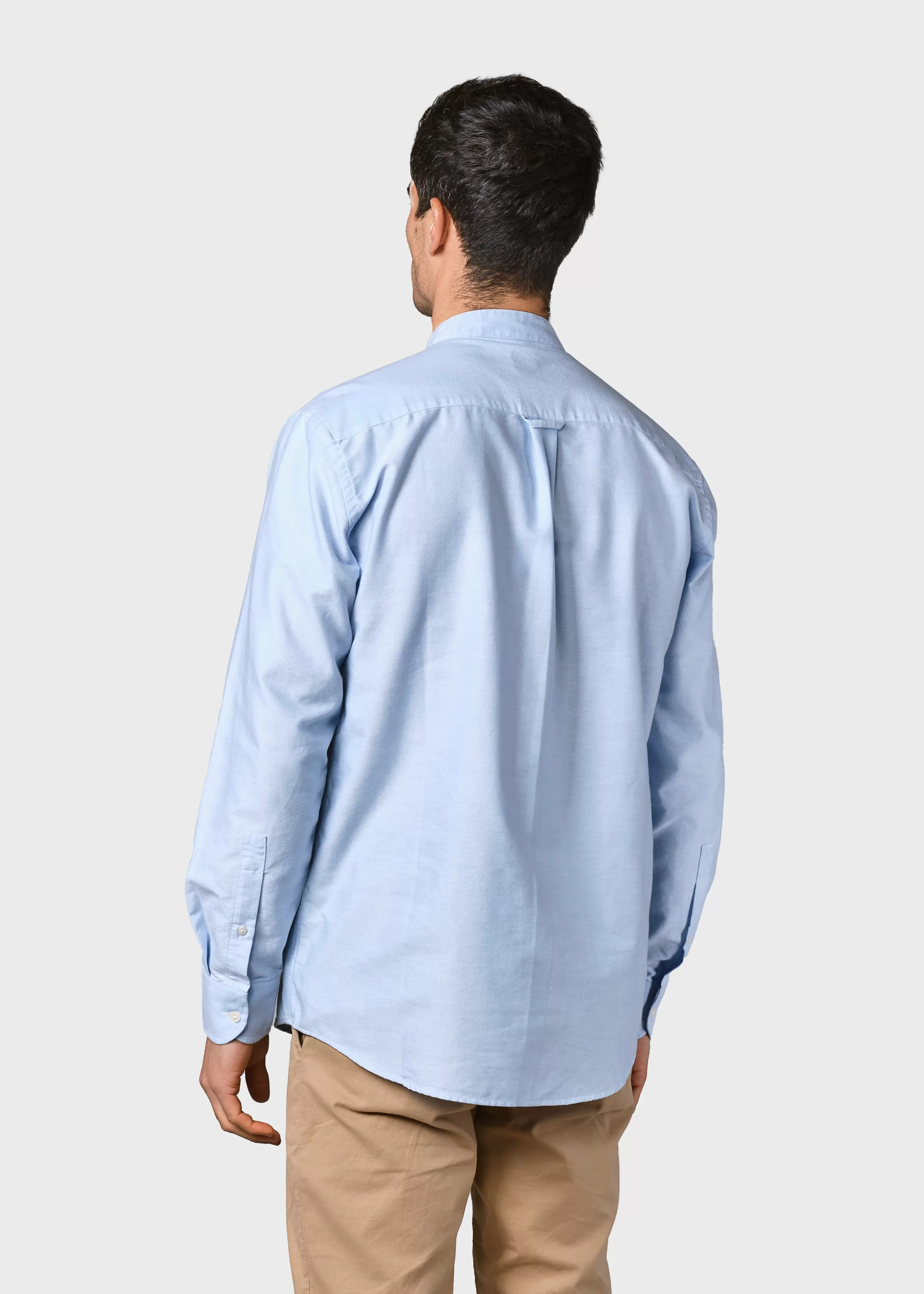 Klitmoller Collective Simon shirt - Blue melange- Hemden