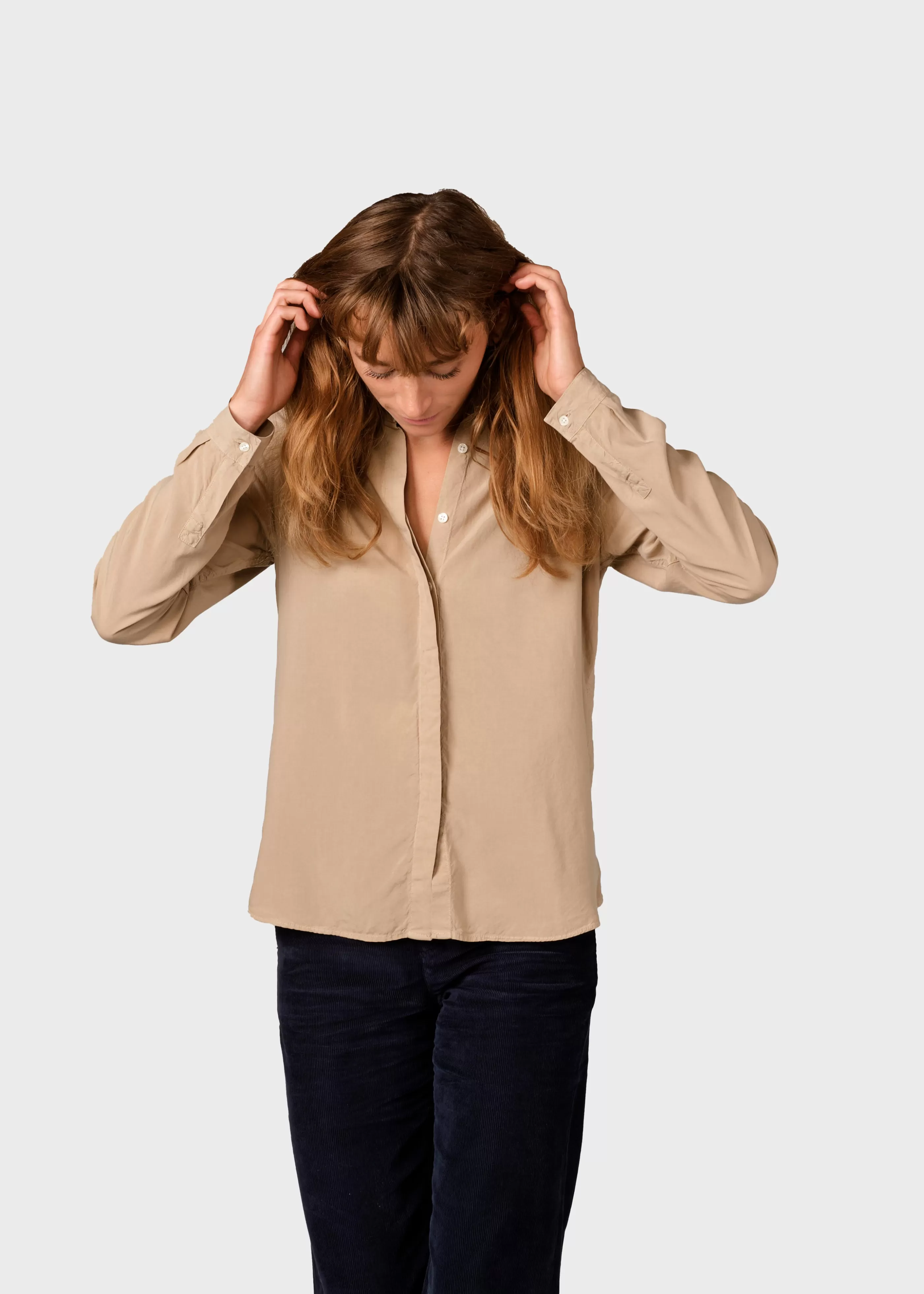 Klitmoller Collective Simone shirt - Sand- Hemden